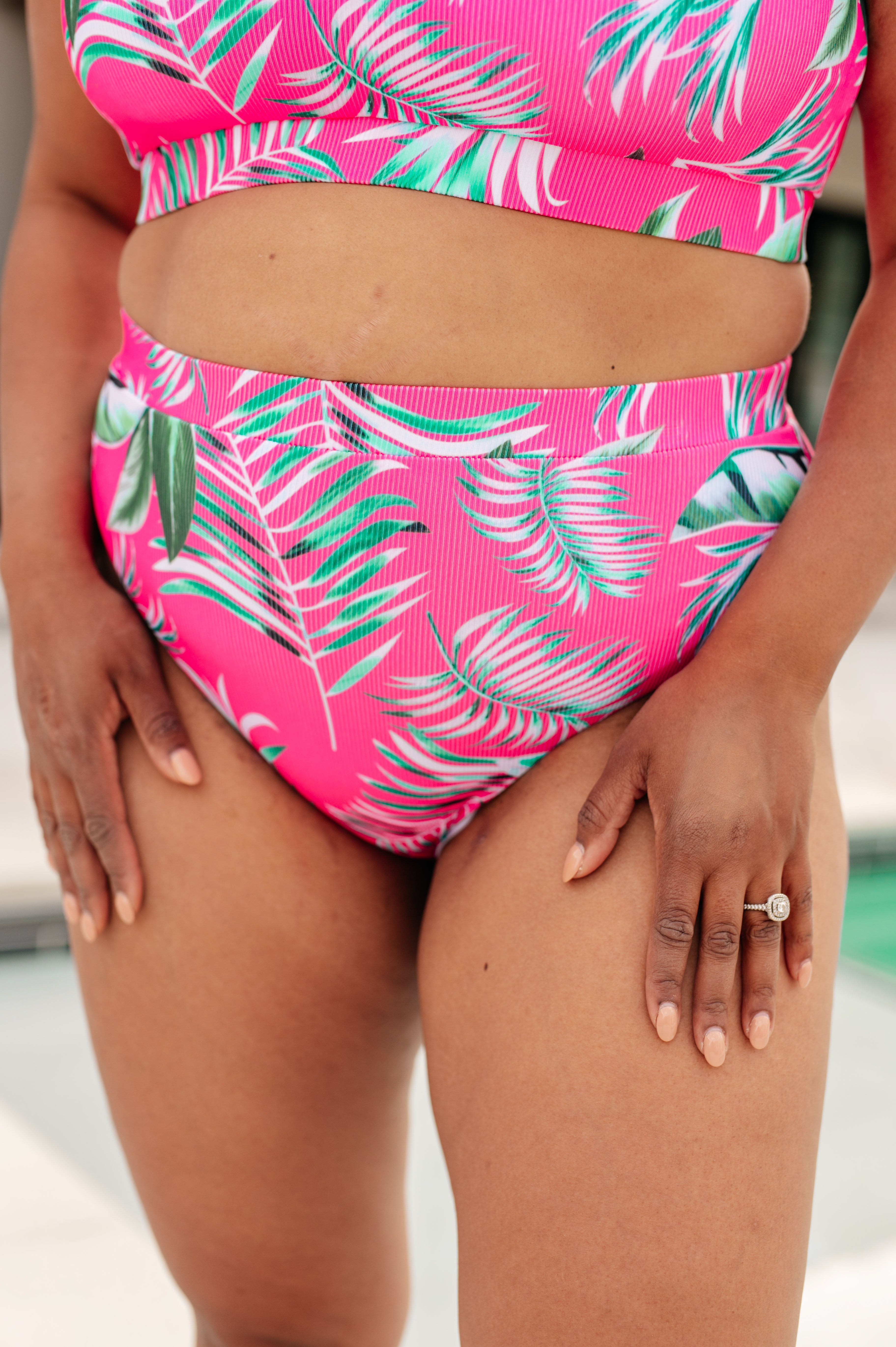 Barbados Tropical Print Swim Bottoms Swimwear Ave Shops   
