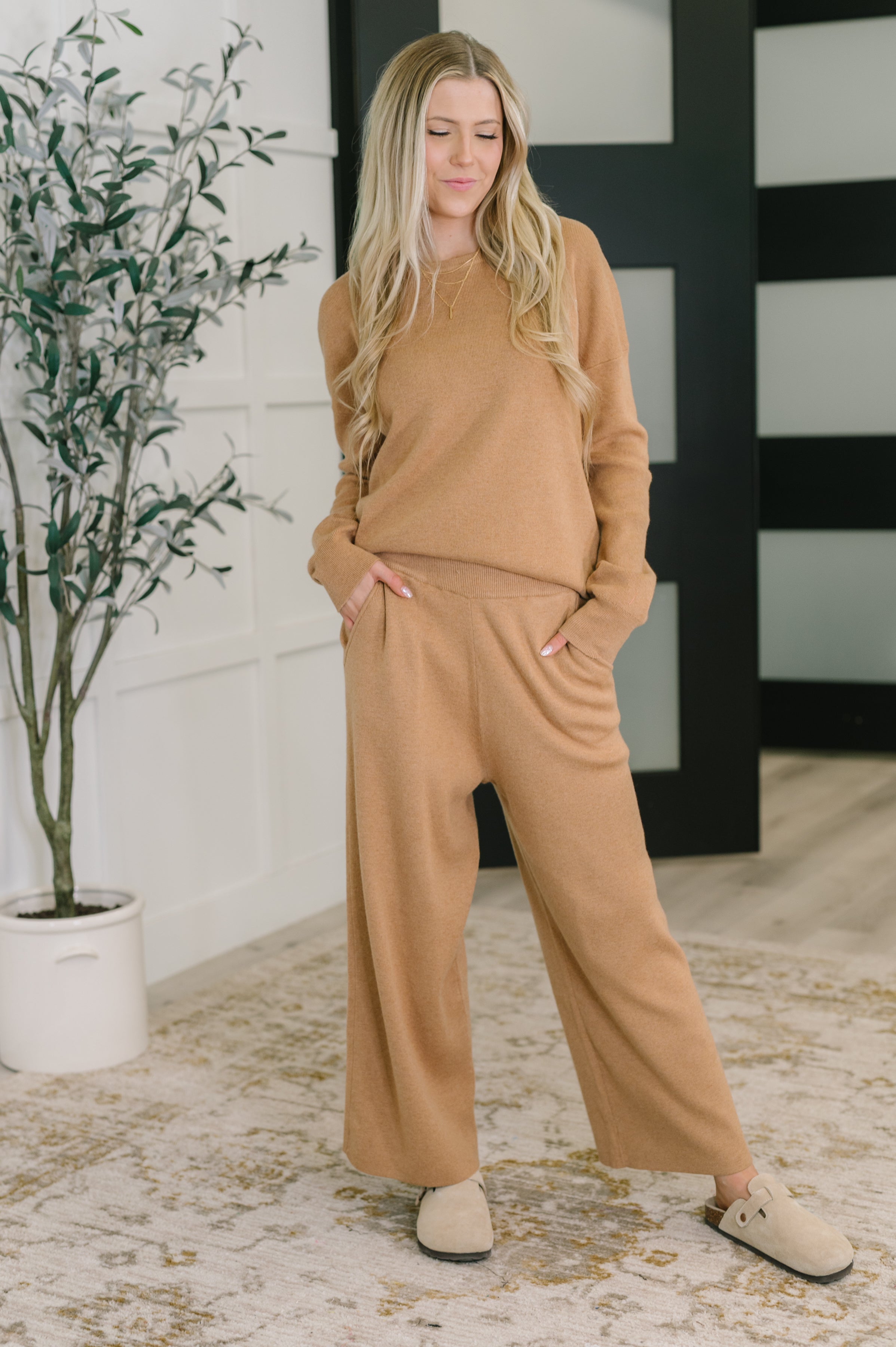 Clove Sweater in Camel