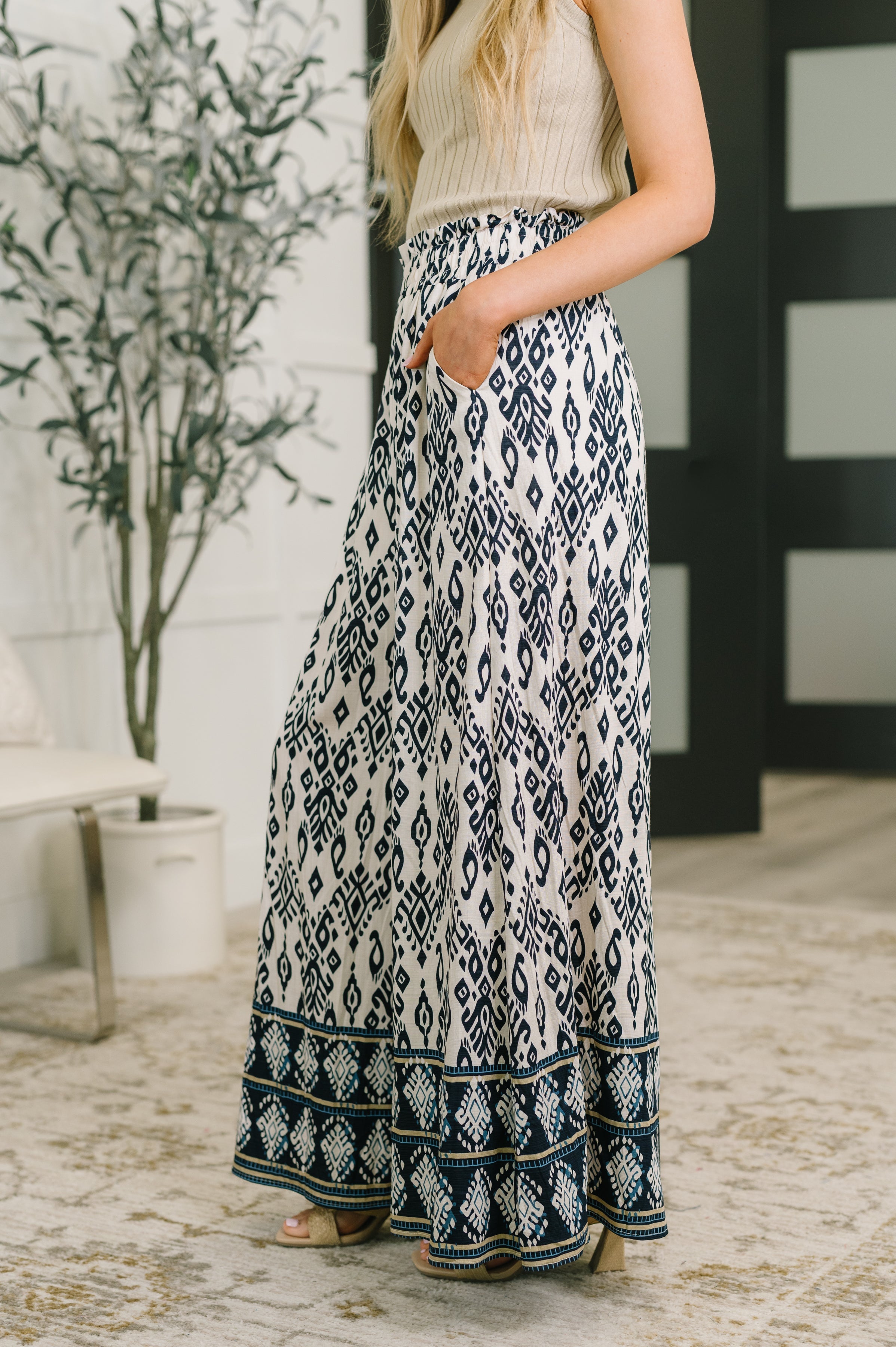 Just So Boho Wide Leg Bottoms