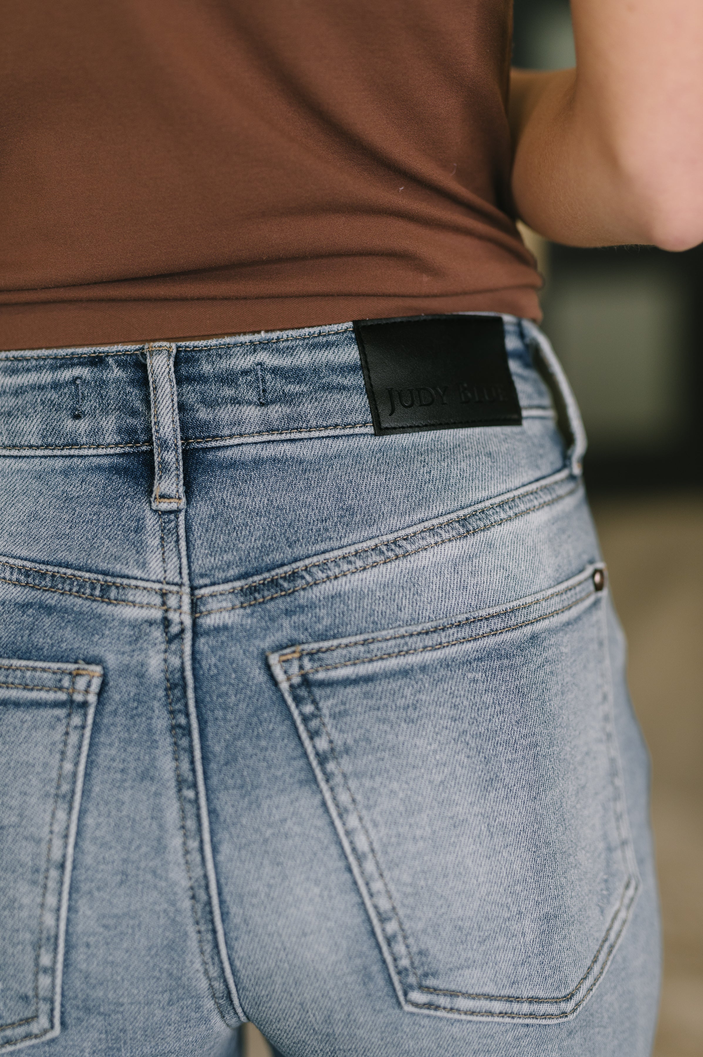 Judy Blue Kayla High Waist Rigid Magic Slim Straight