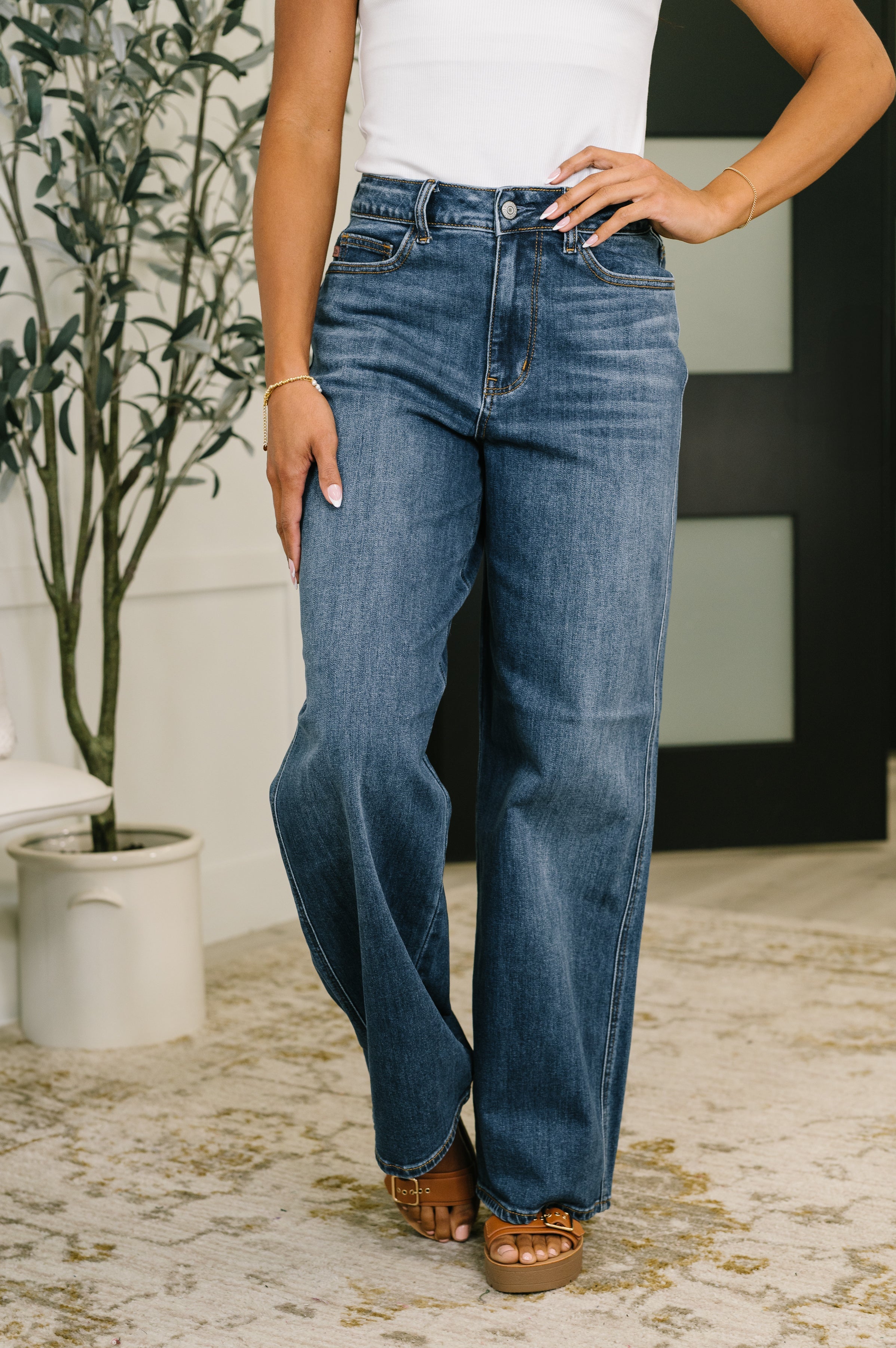 Marie High Waist Wilhelmina Baggy Jeans