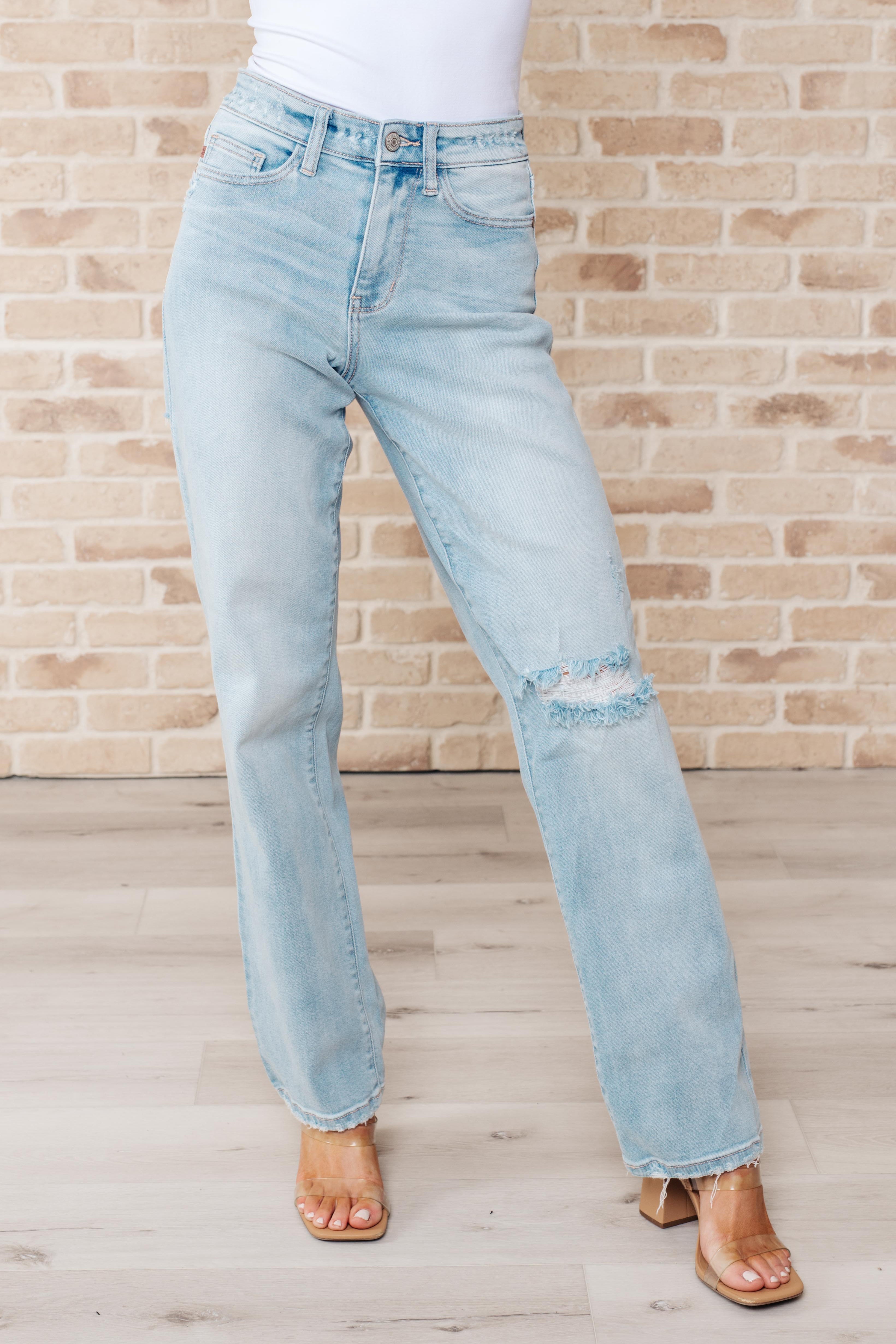 Parker High Rise 90's Straight Jeans Womens Ave Shops