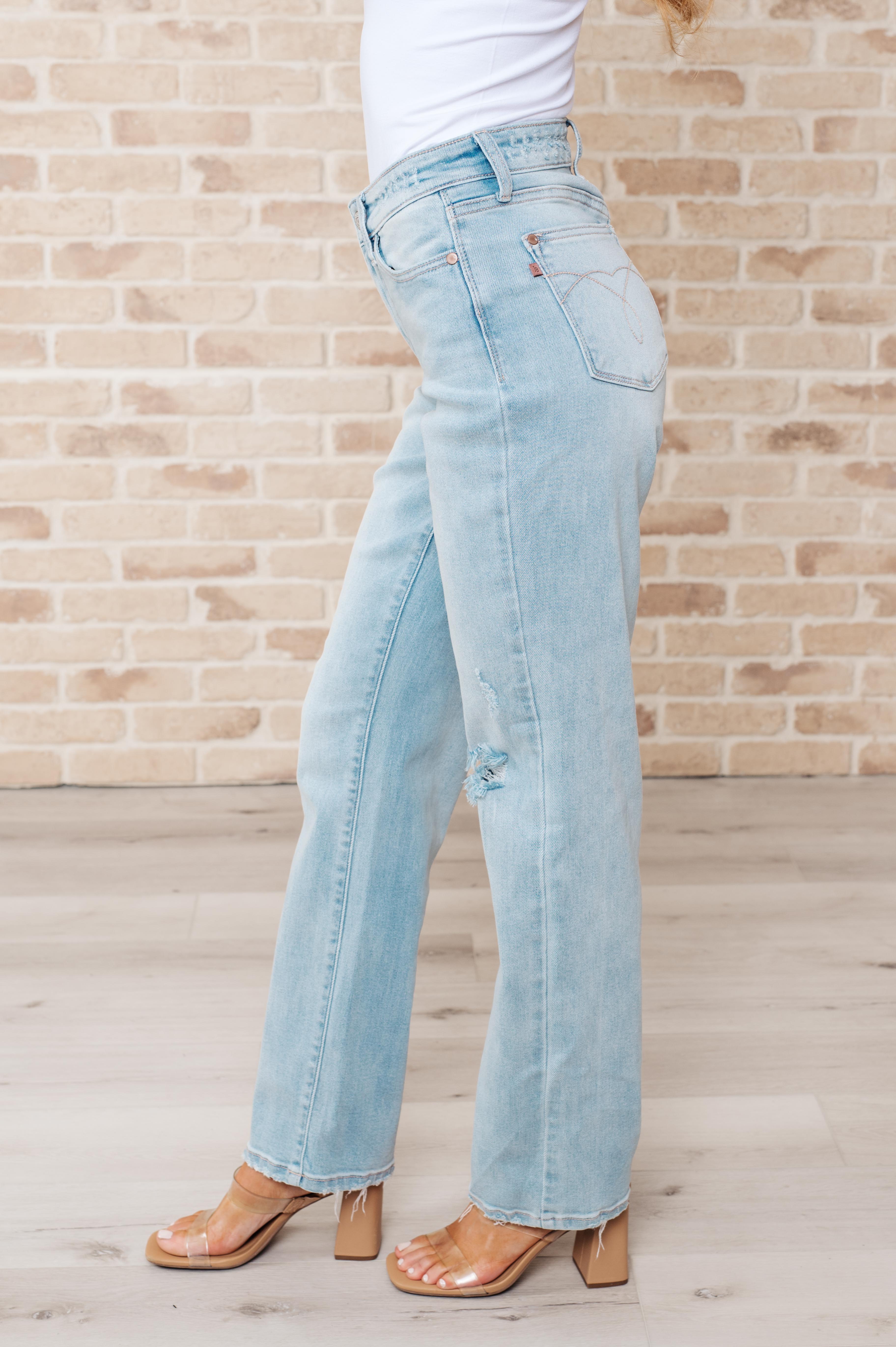 Parker High Rise 90's Straight Jeans Womens Ave Shops