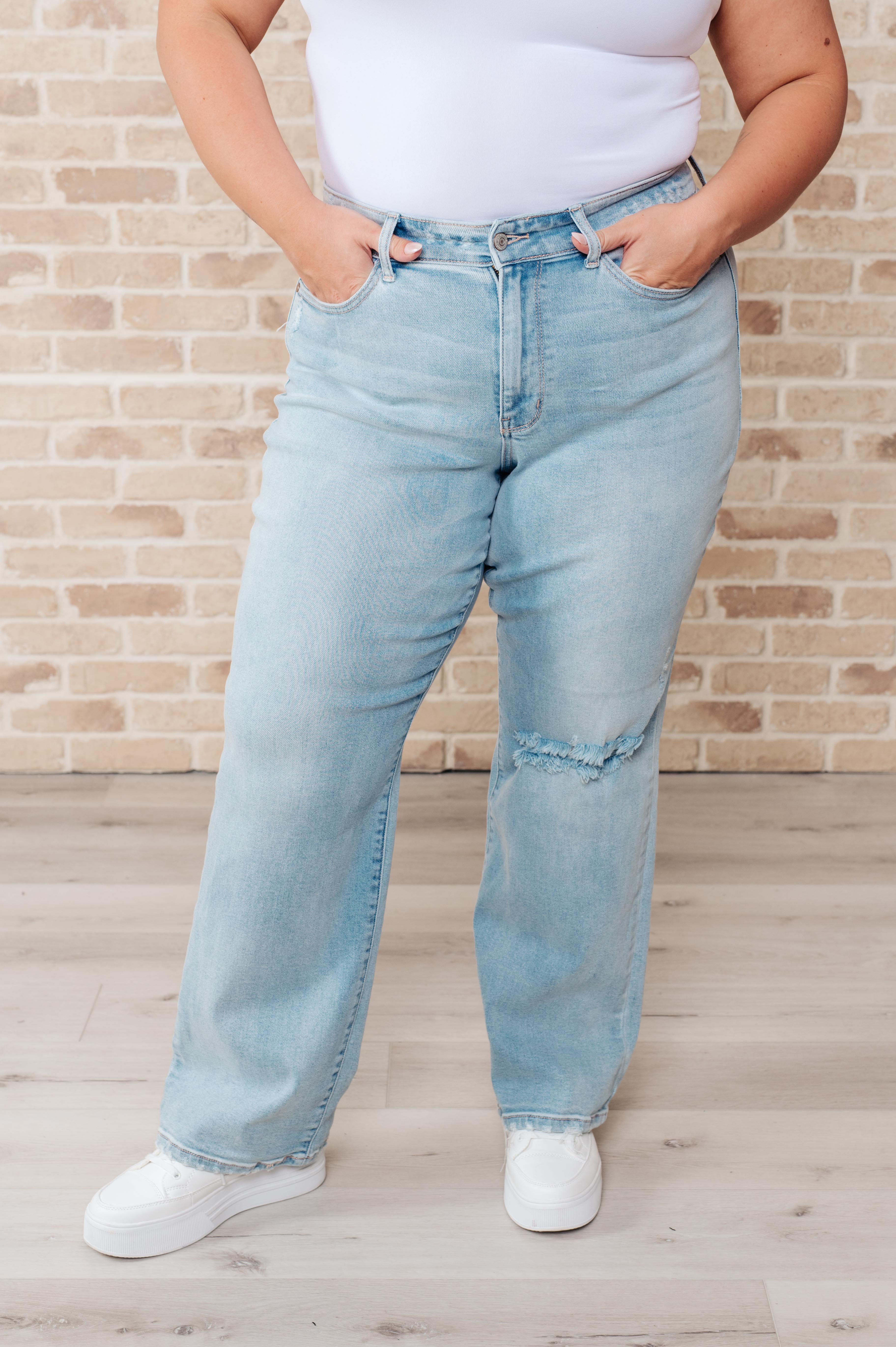 Parker High Rise 90's Straight Jeans Womens Ave Shops