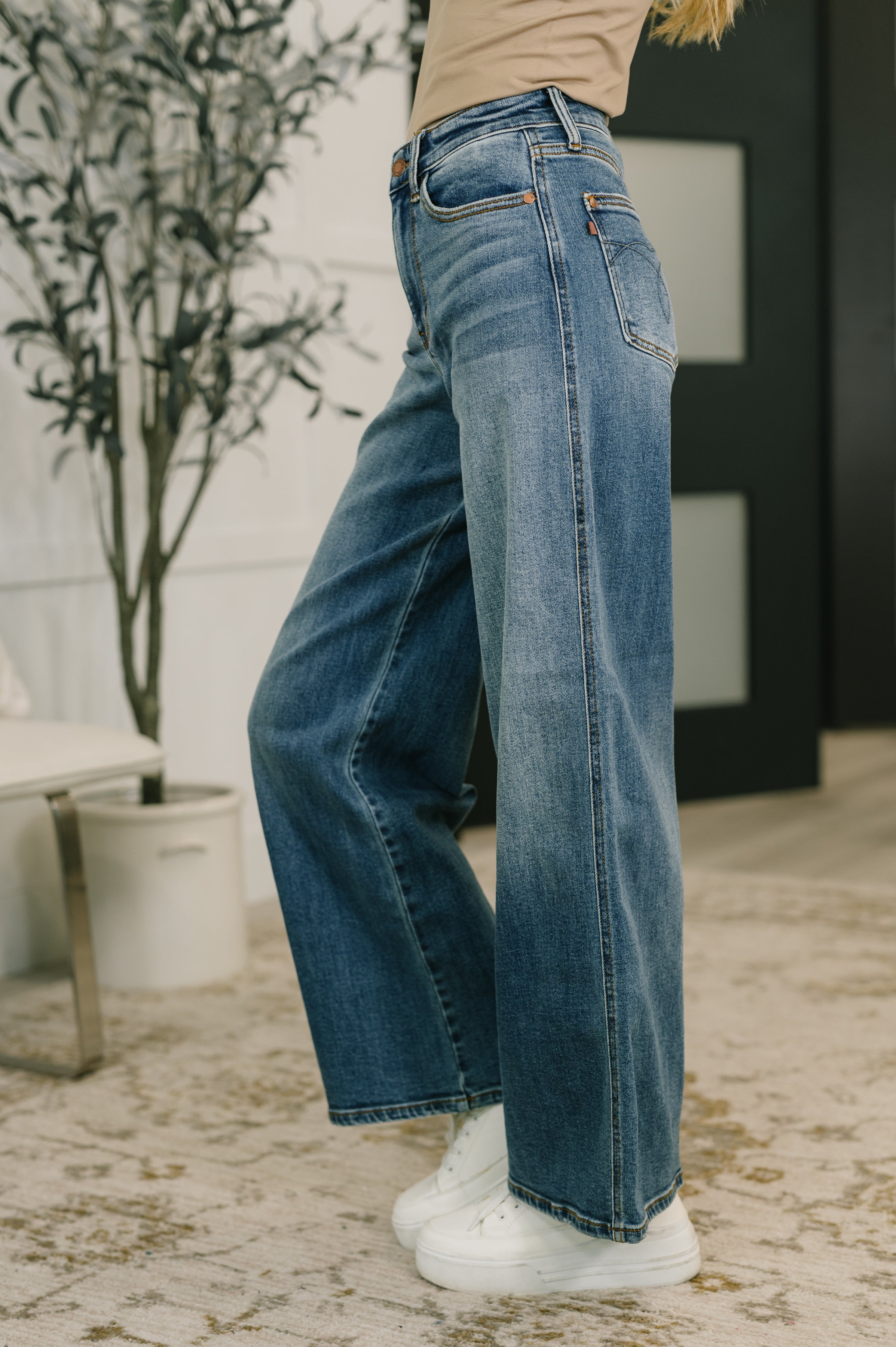 Judy Blue Shayla High Waist Retro Wide
