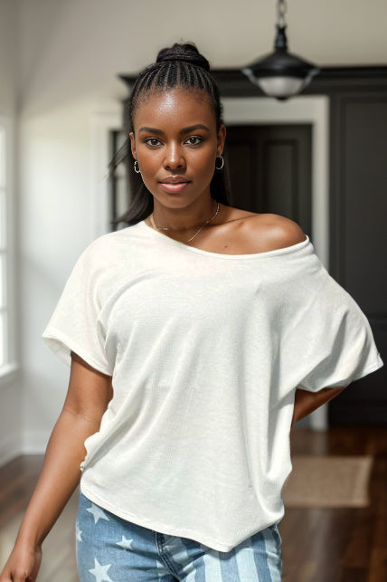 Style Confidence - Ivory Dolman  Boutique Simplified   