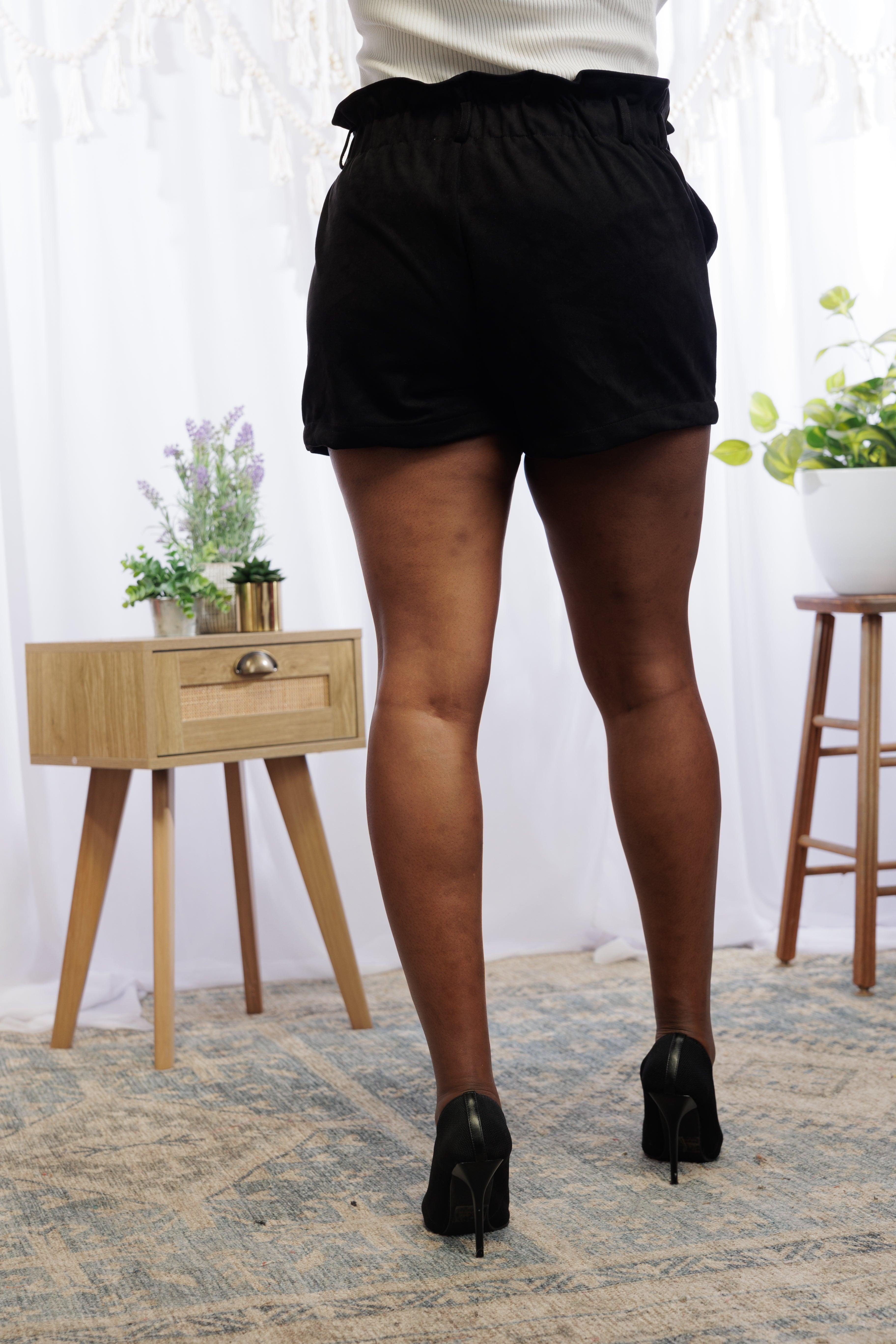 Jolene Suede Shorts Giftmas Boutique Simplified   