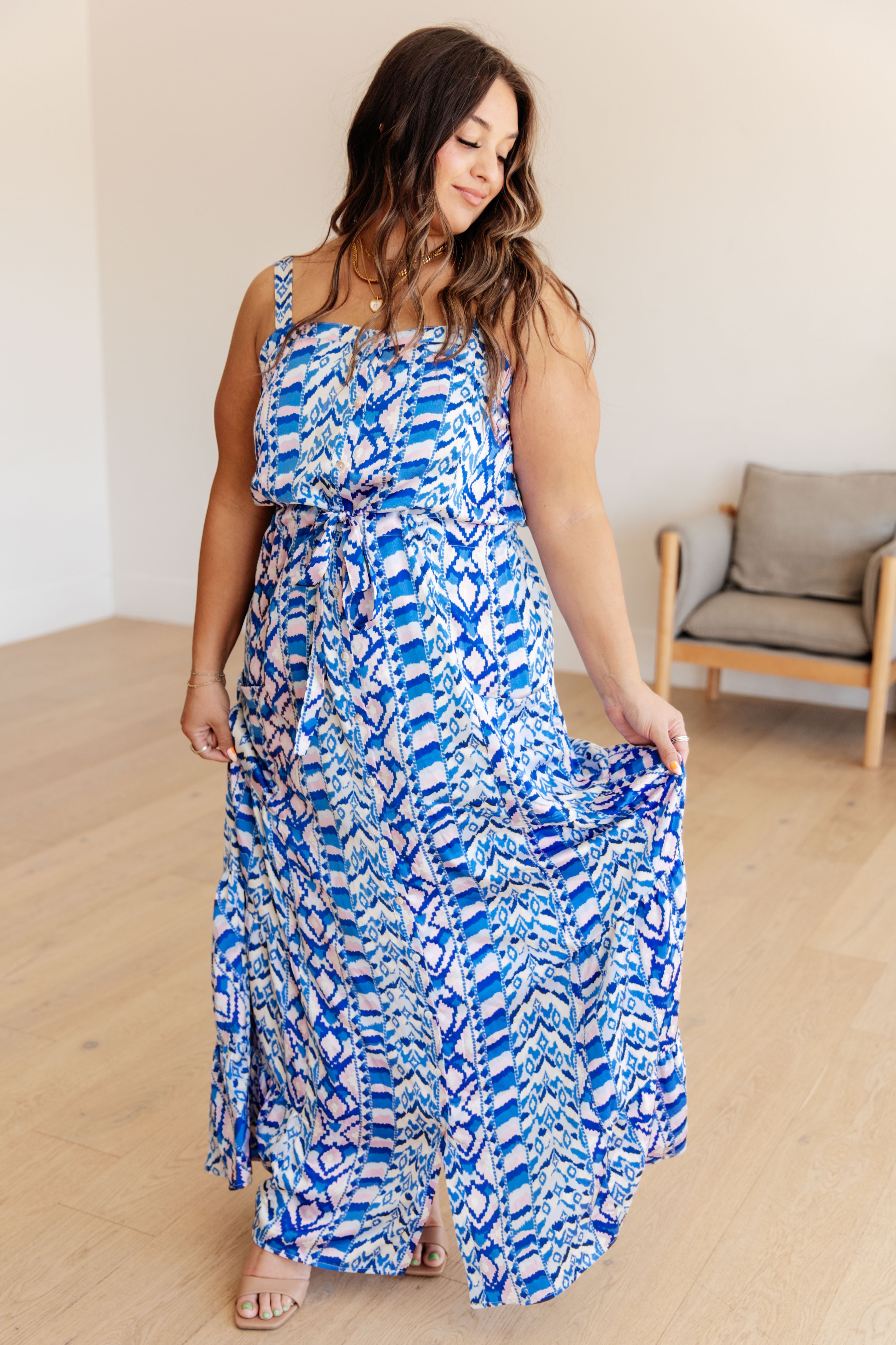 Seas The Day Maxi Dress Womens Ave Shops   