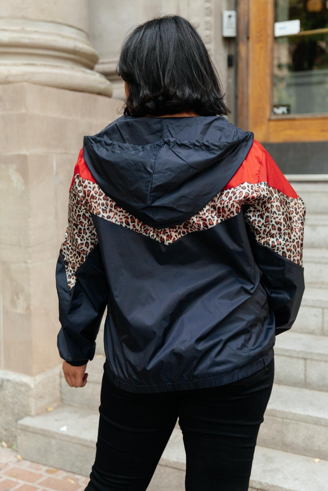 Make Your Move Windbreaker in Navy Womens Ave Shops   