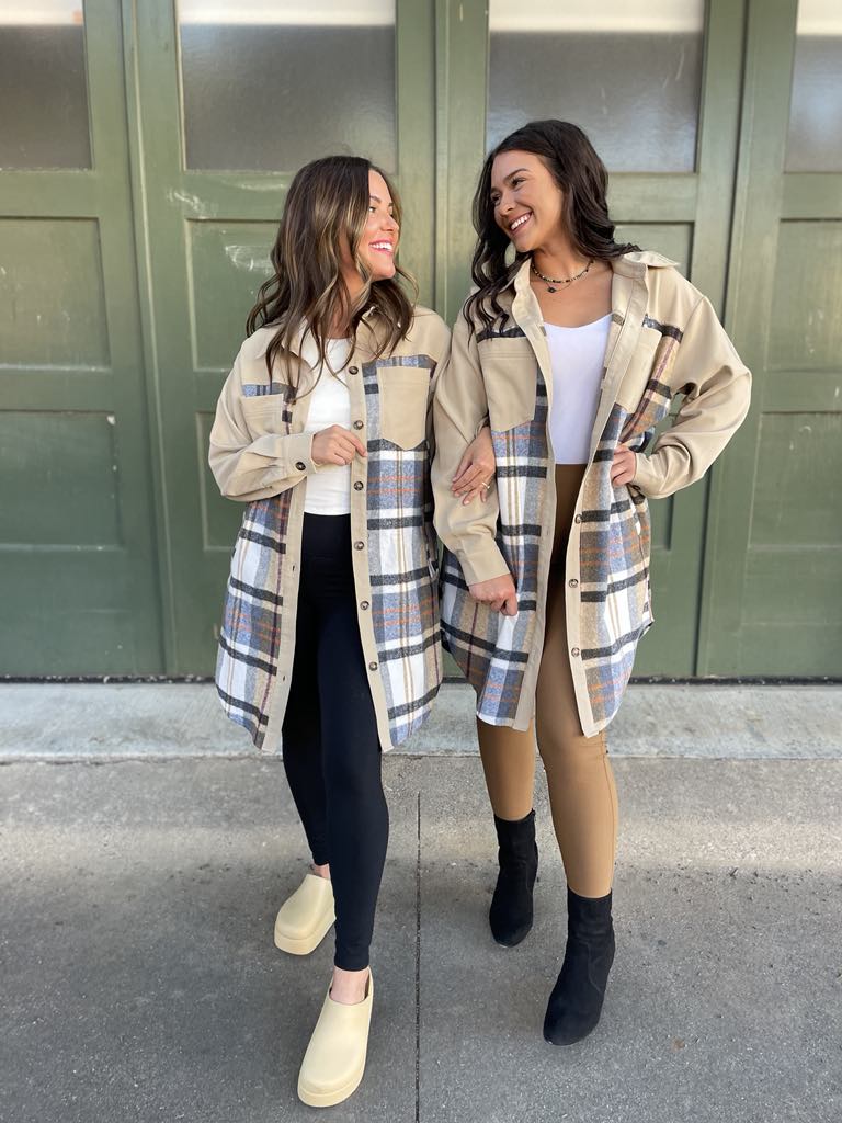 Durham Plaid Jacket in Two Colors