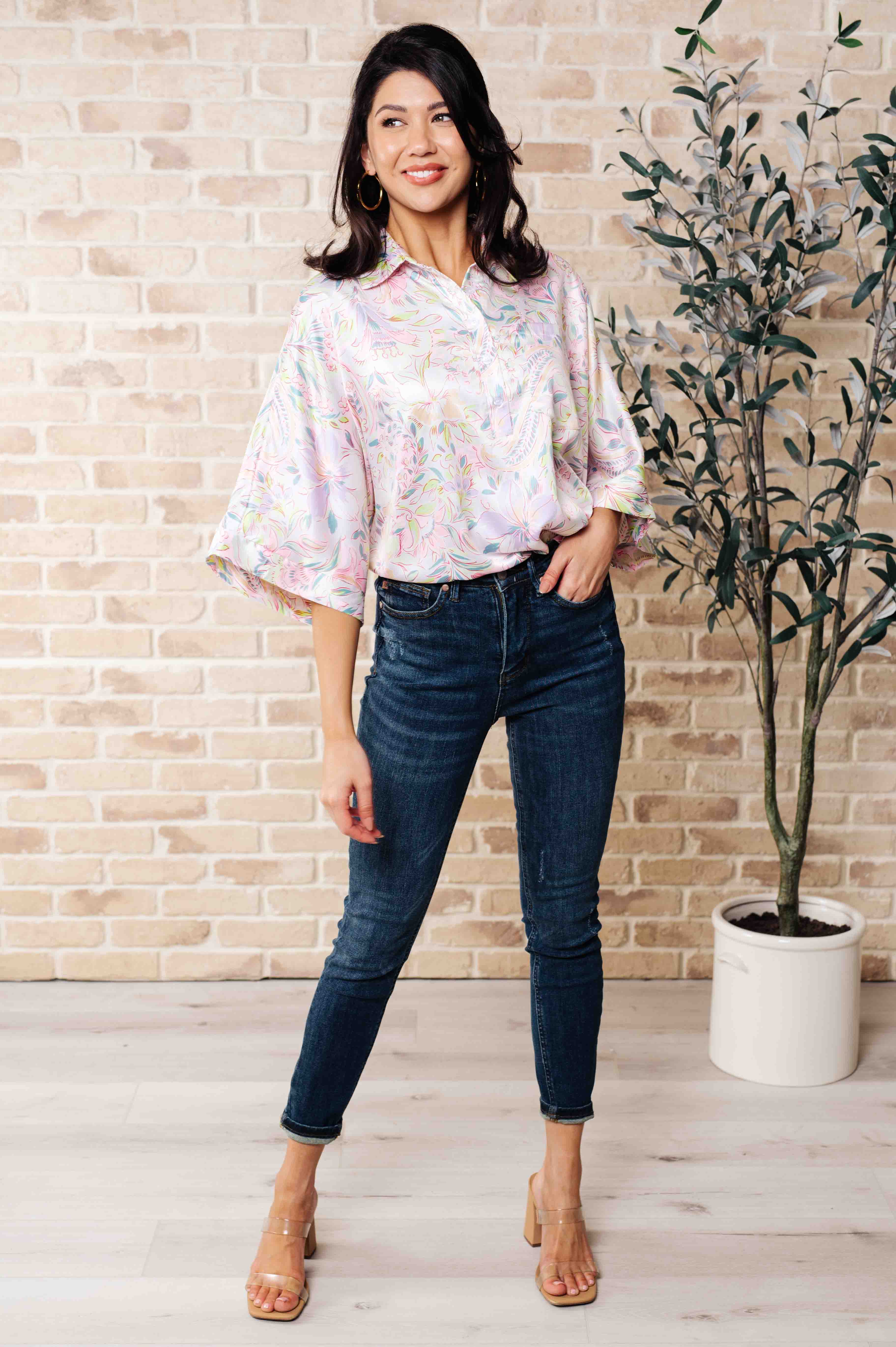 Blissful Botanicals Blouse Tops Ave Shops   