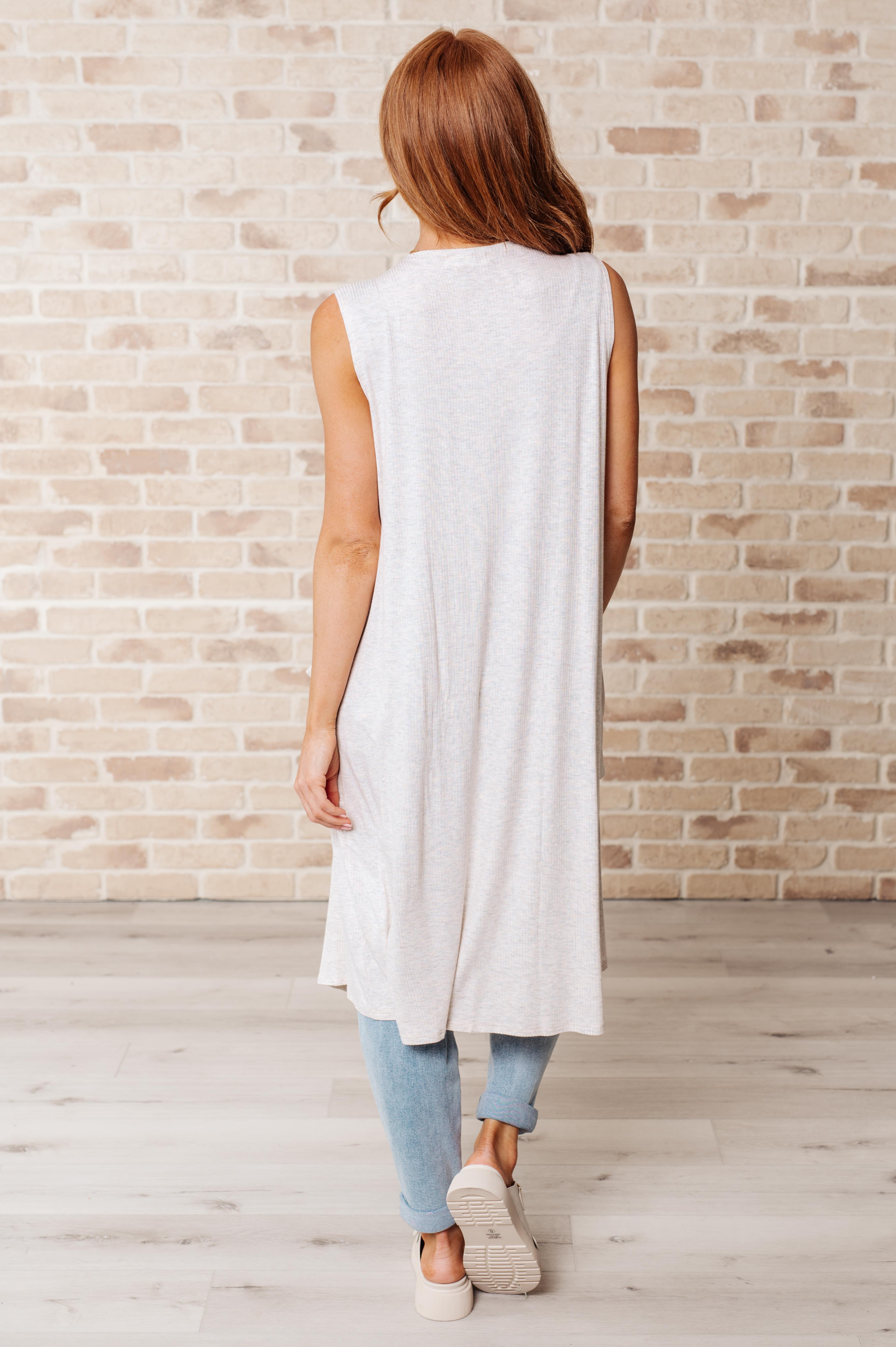 Breezy Boho Sleeveless Cardigan Layers Ave Shops   