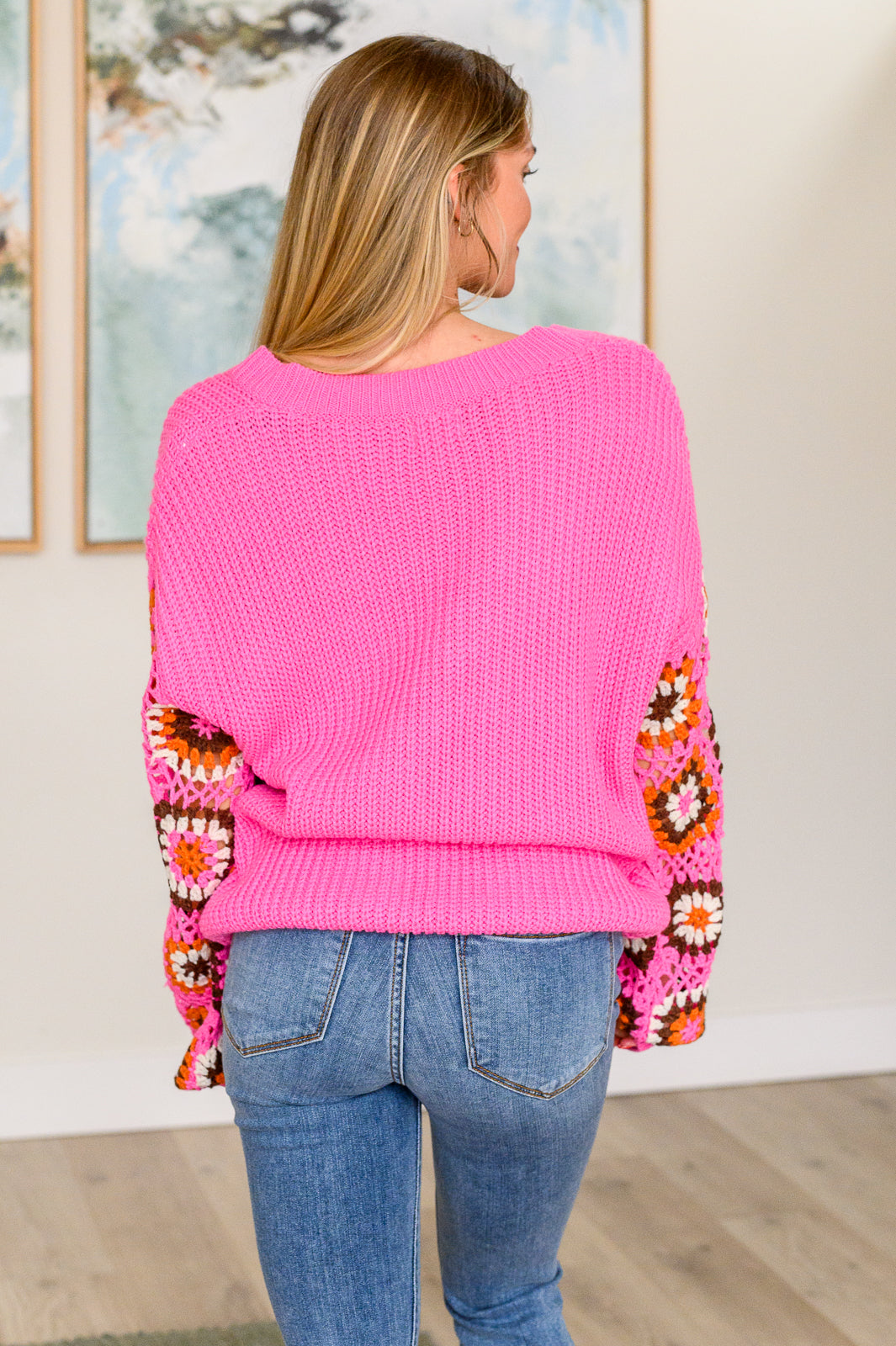Can't Stop this Feeling V-Neck Knit Sweater Tops Ave Shops   
