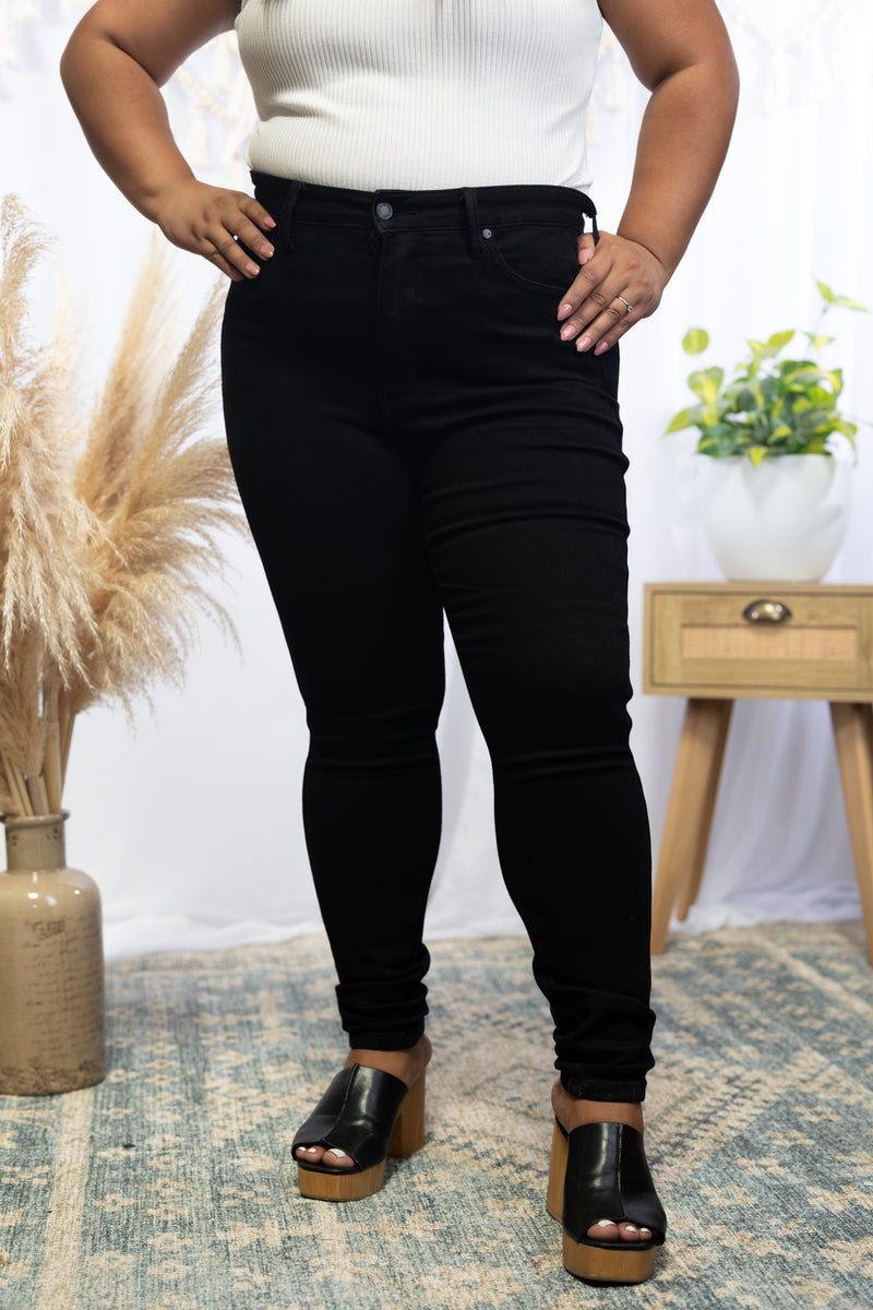 Classic Black - Tummy Control Judy Blue's  Boutique Simplified   