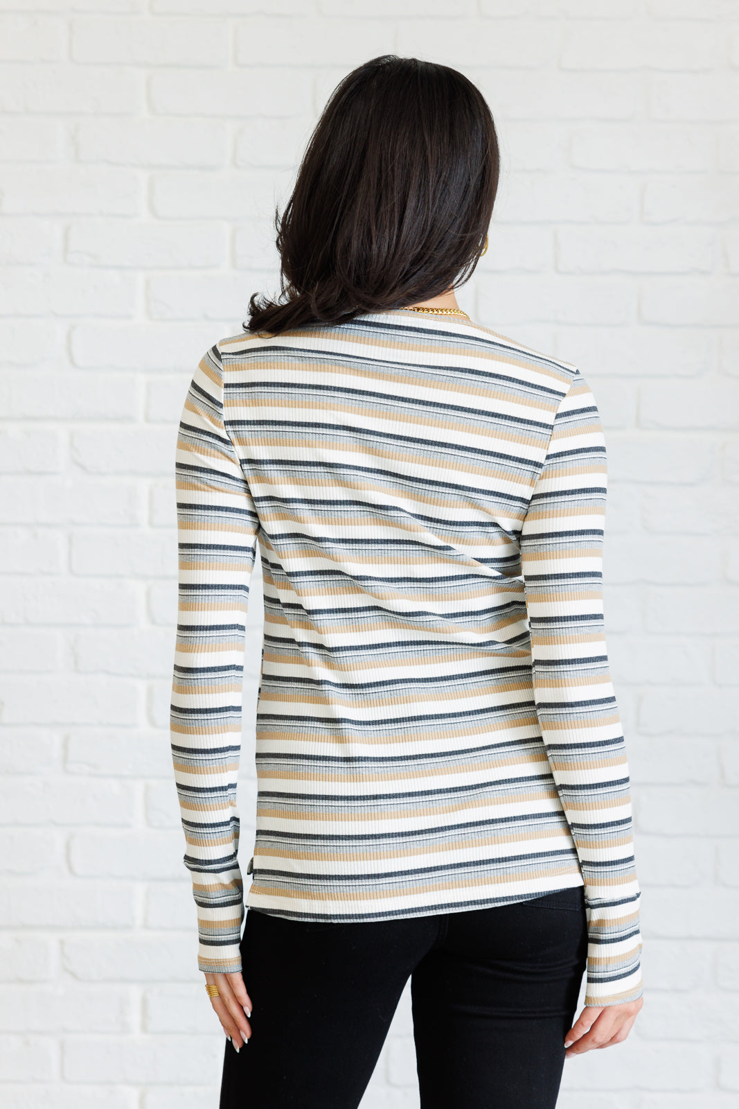 East Coast Breeze Striped Top