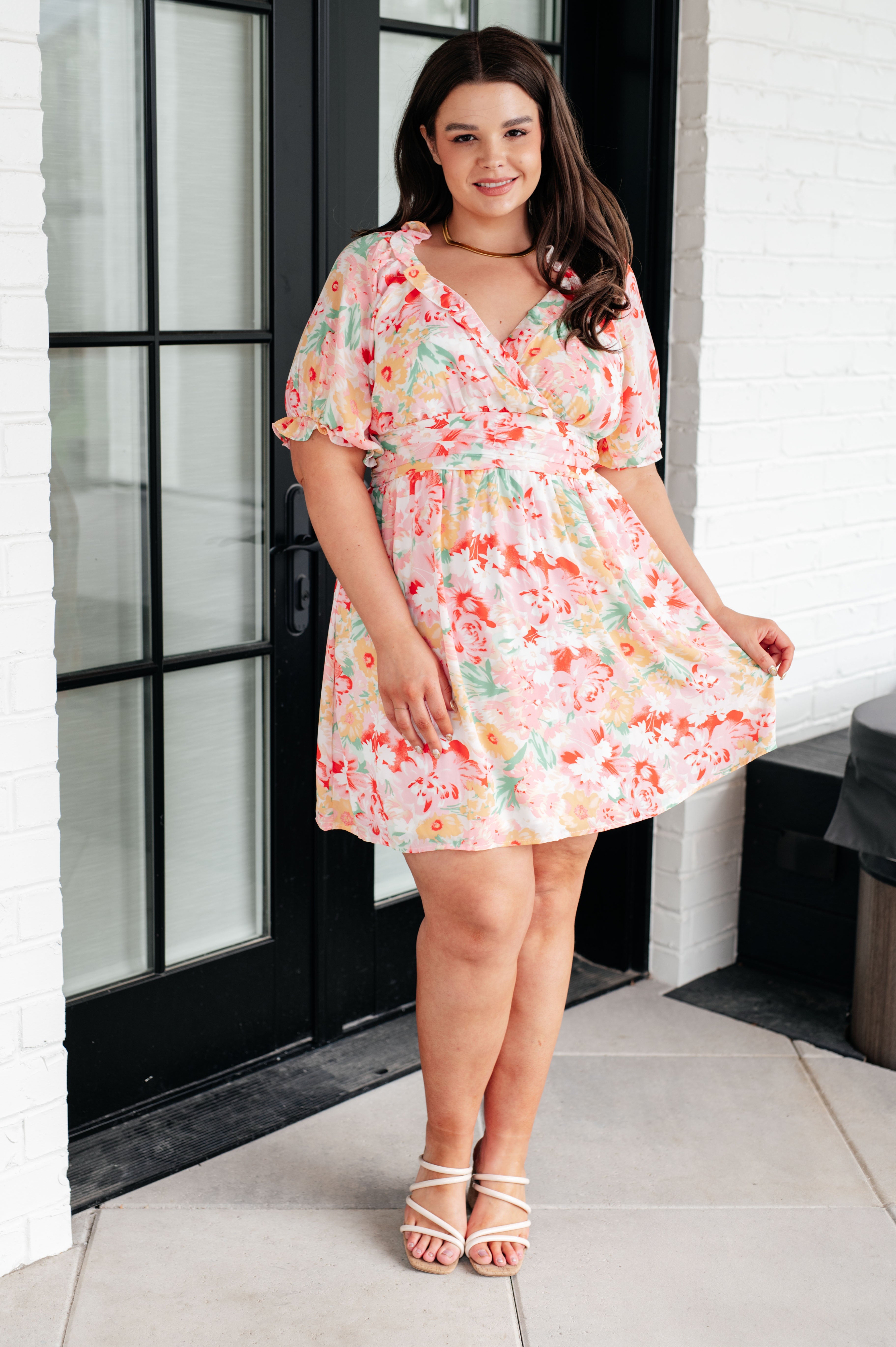 Fancy Free Floral Dress Dresses Ave Shops   