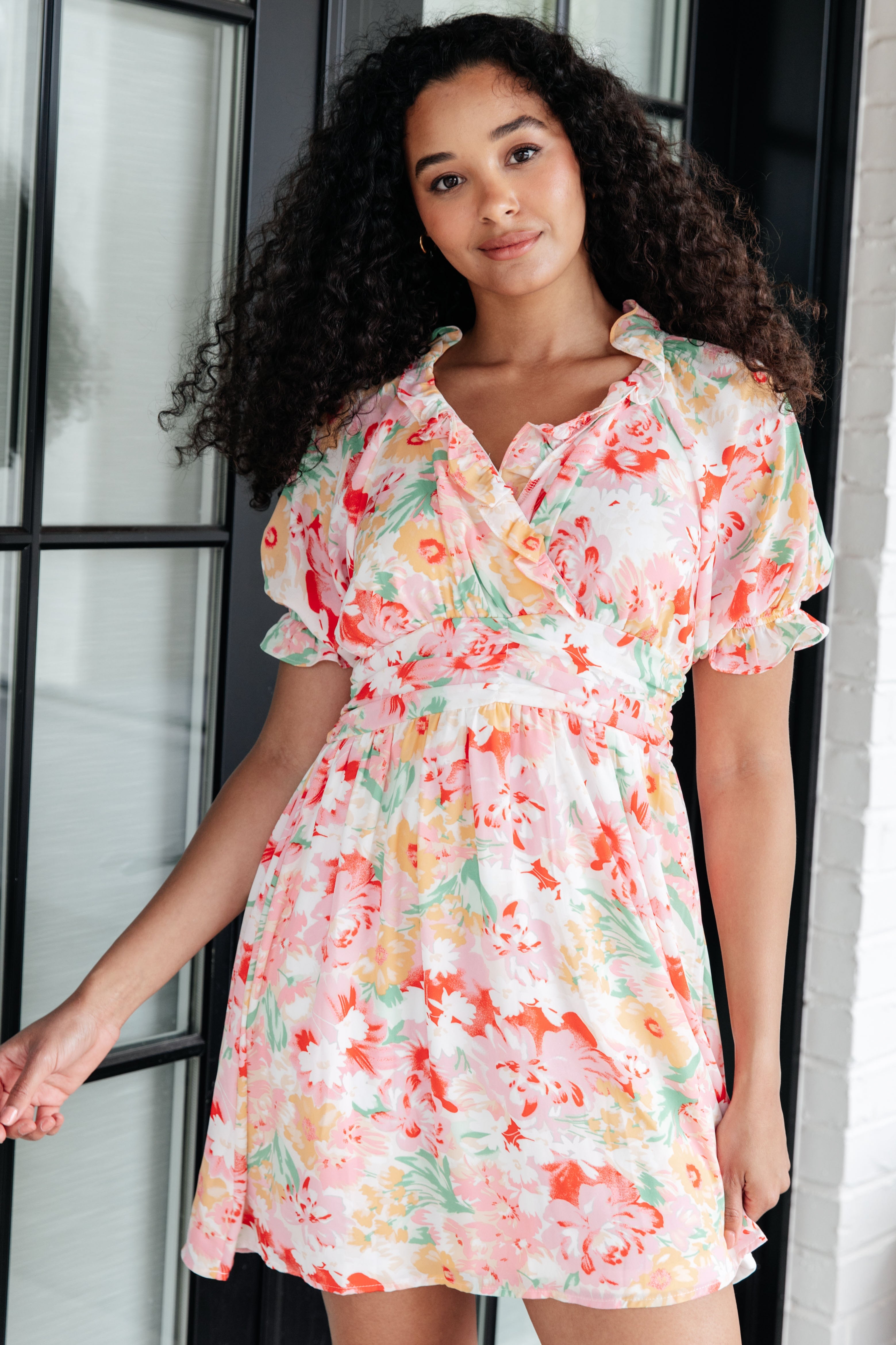 Fancy Free Floral Dress Dresses Ave Shops   