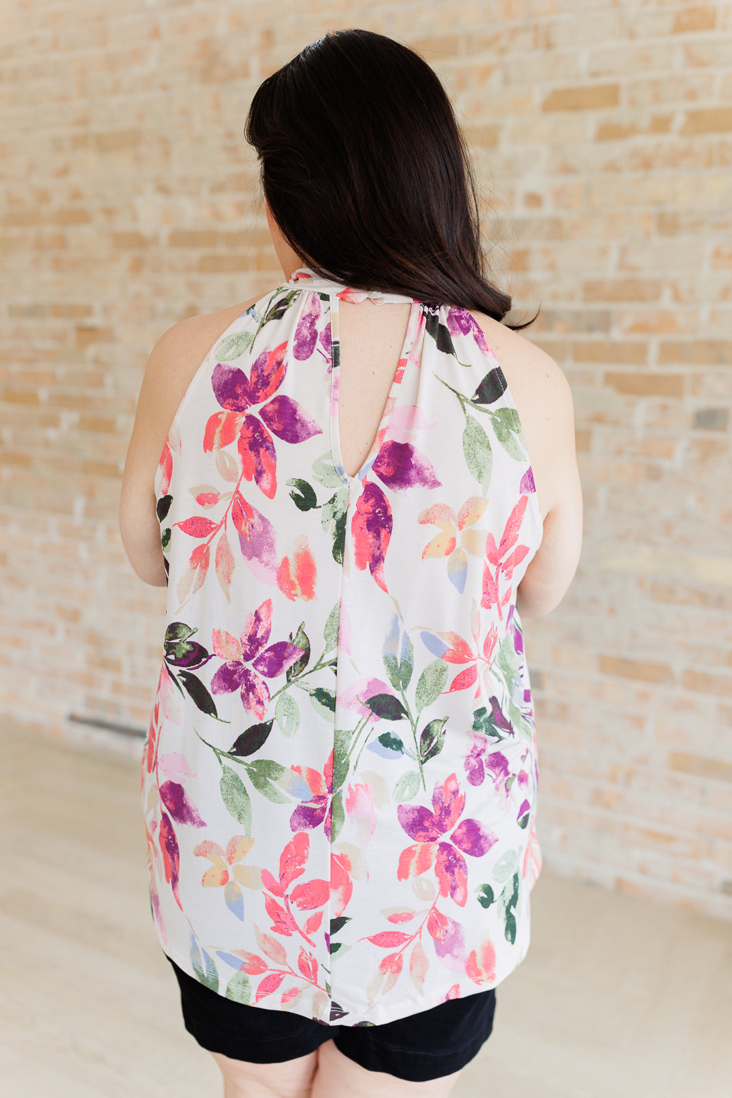 Feeling Lovely Floral Halter Blouse Tops Ave Shops   