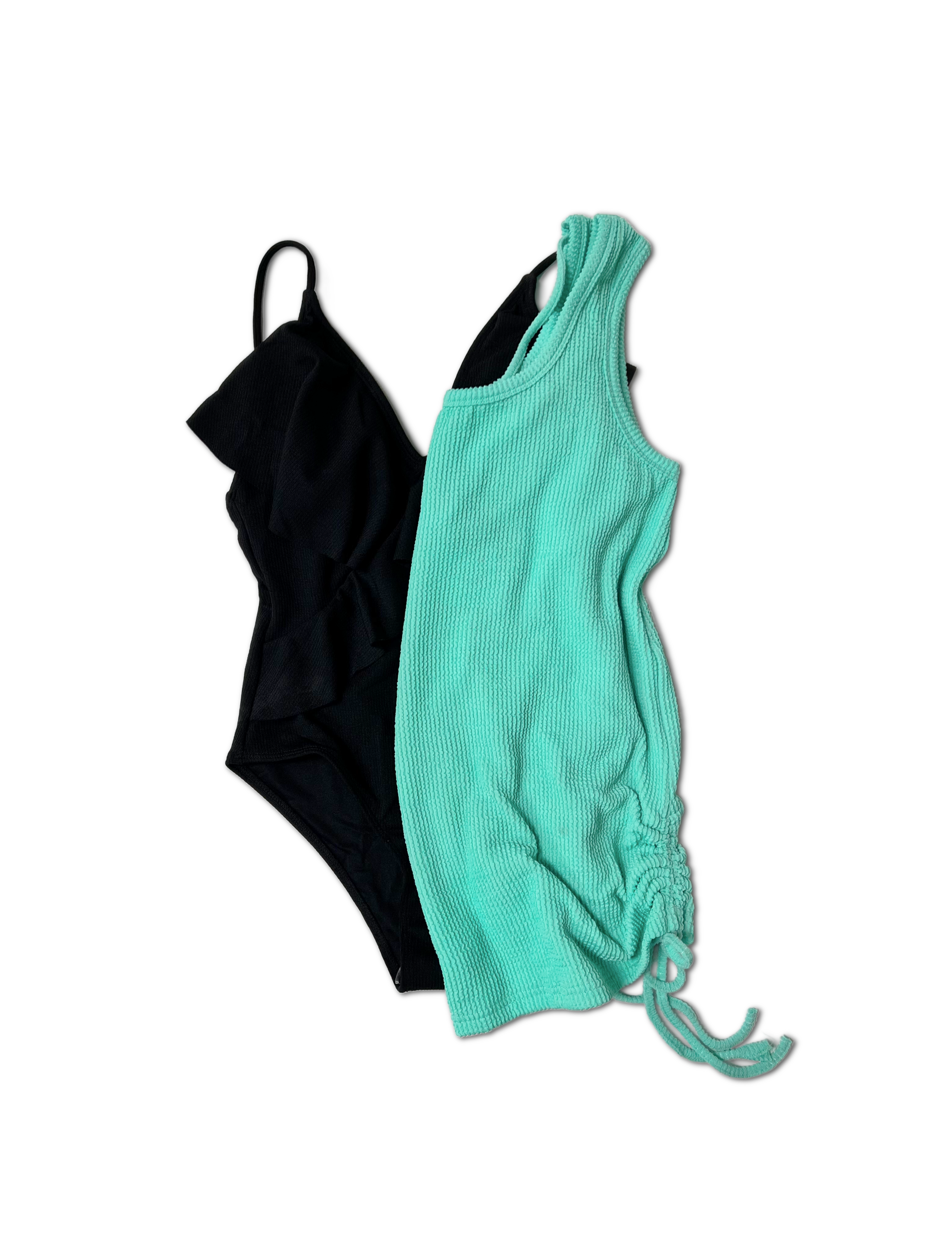 Take it Slow - Neon Mint Coverup  Boutique Simplified   