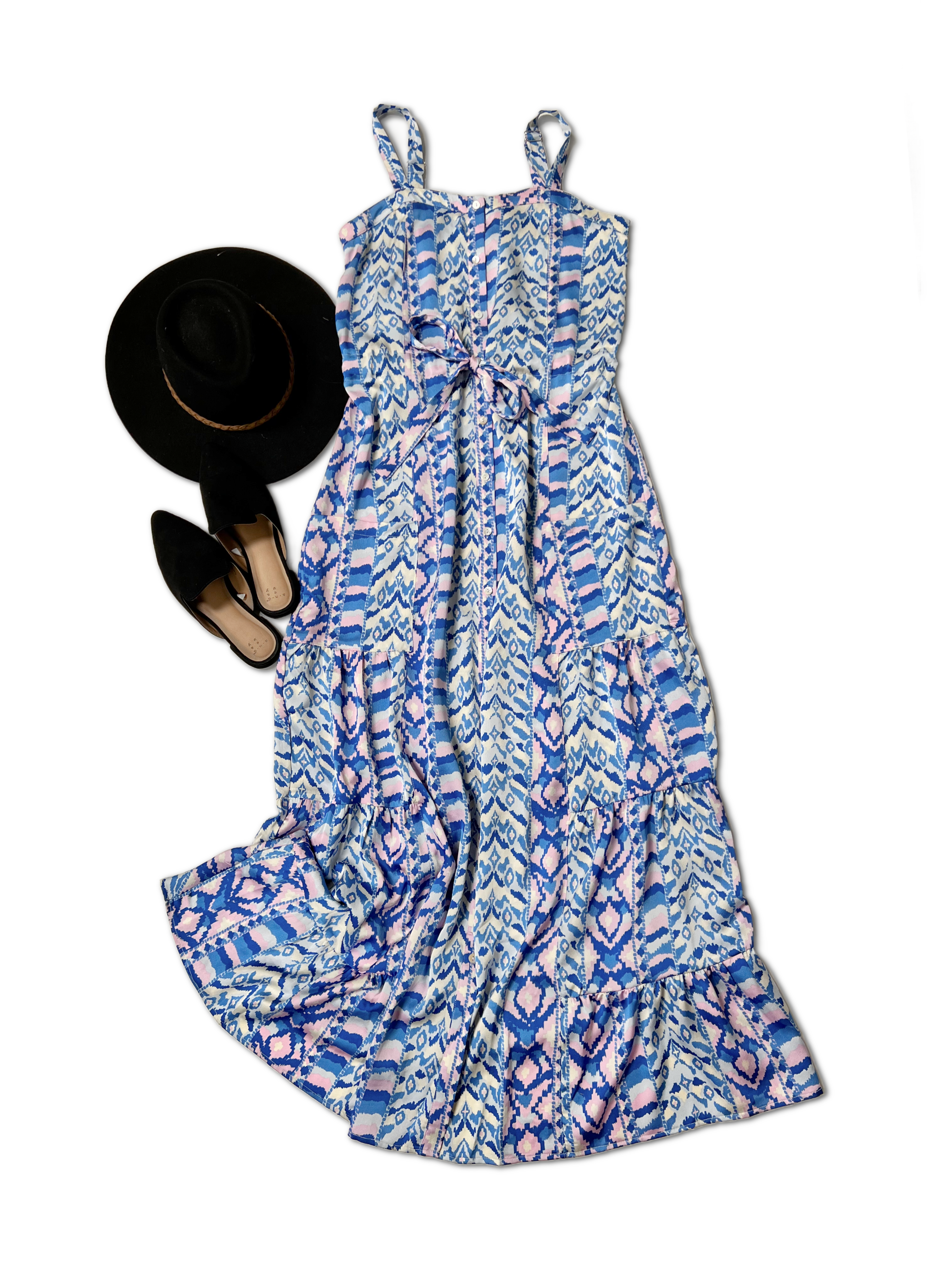 Abby Road - Royal Blue Maxi Dress  Boutique Simplified   