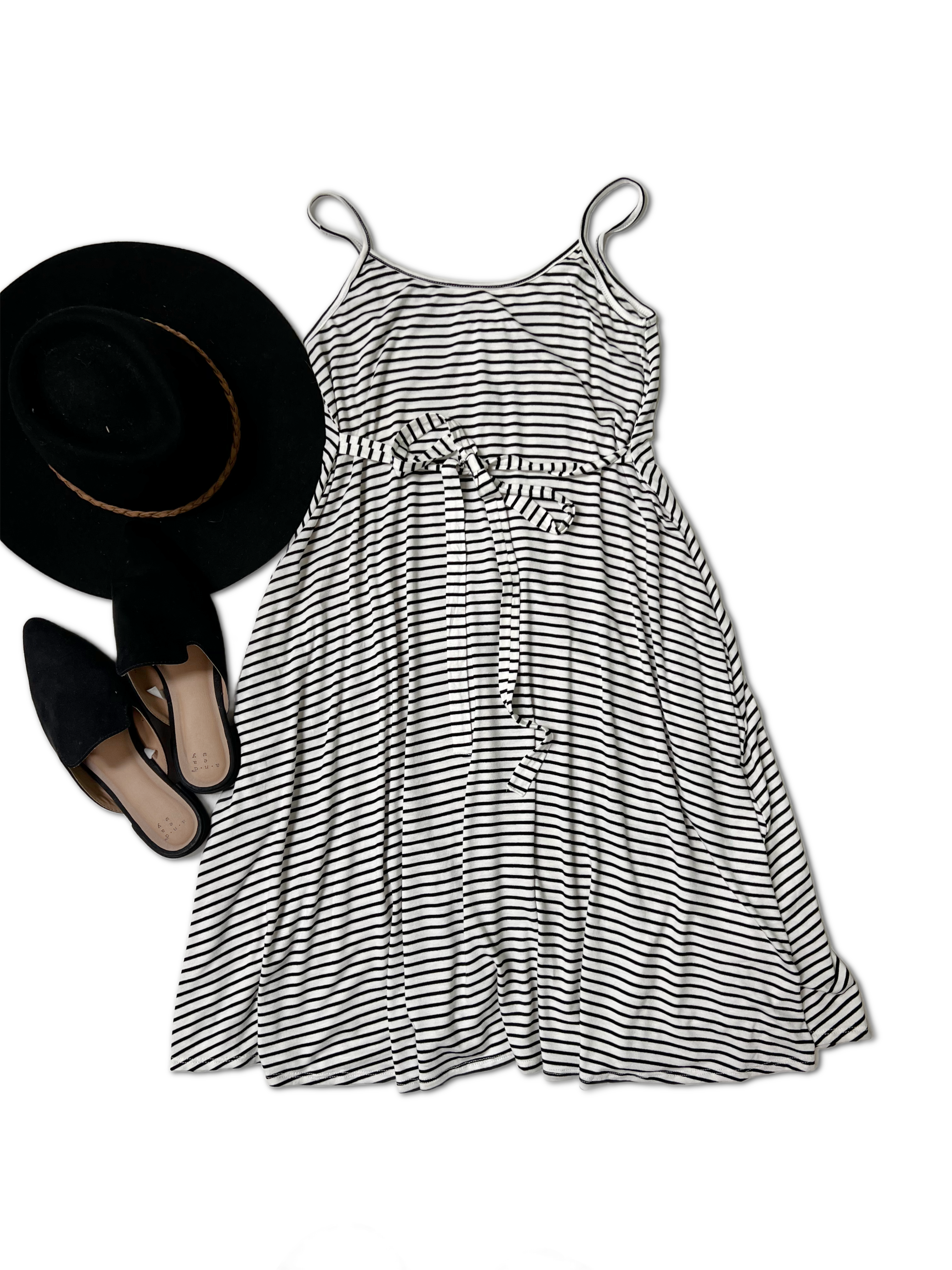 Pinstriped Perfection - Dress  Boutique Simplified   