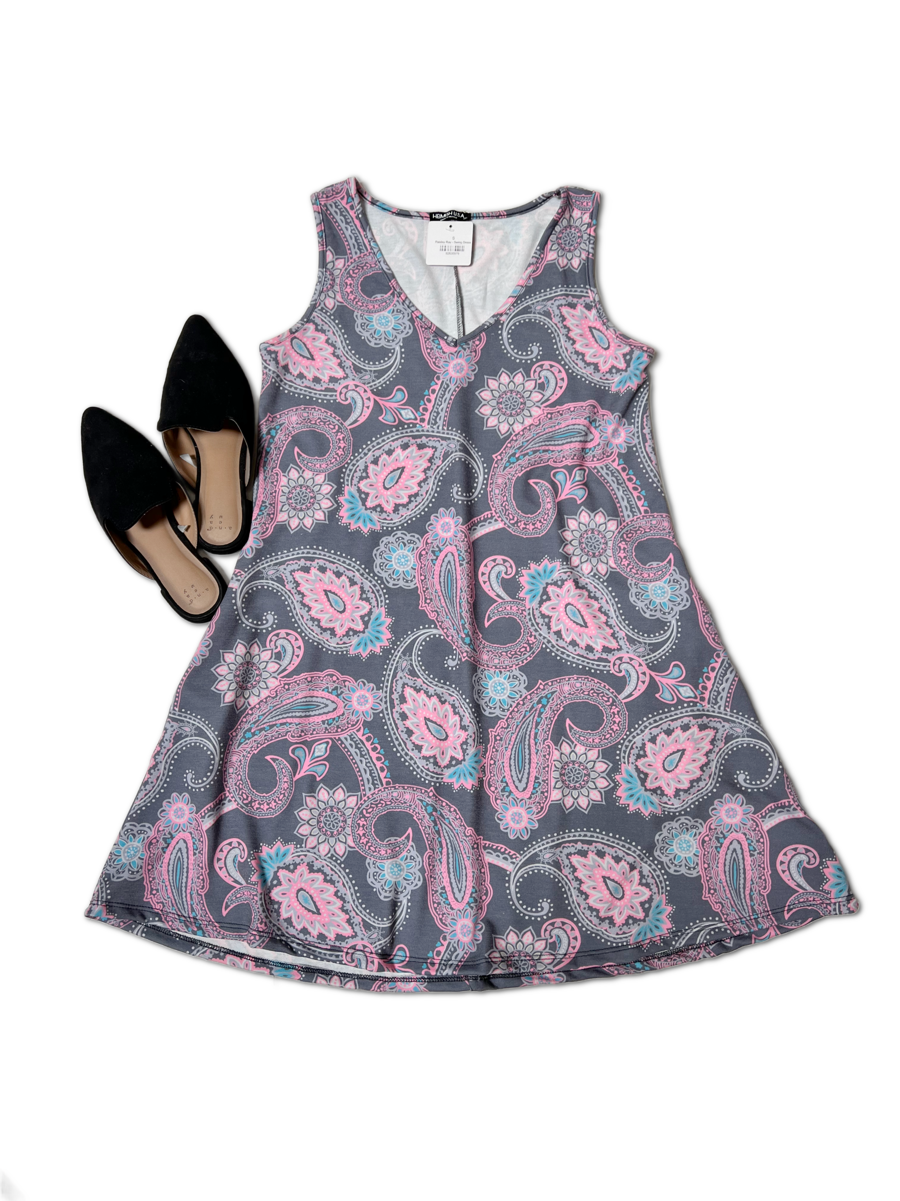 Paisley Ray - Swing Dress  Boutique Simplified   