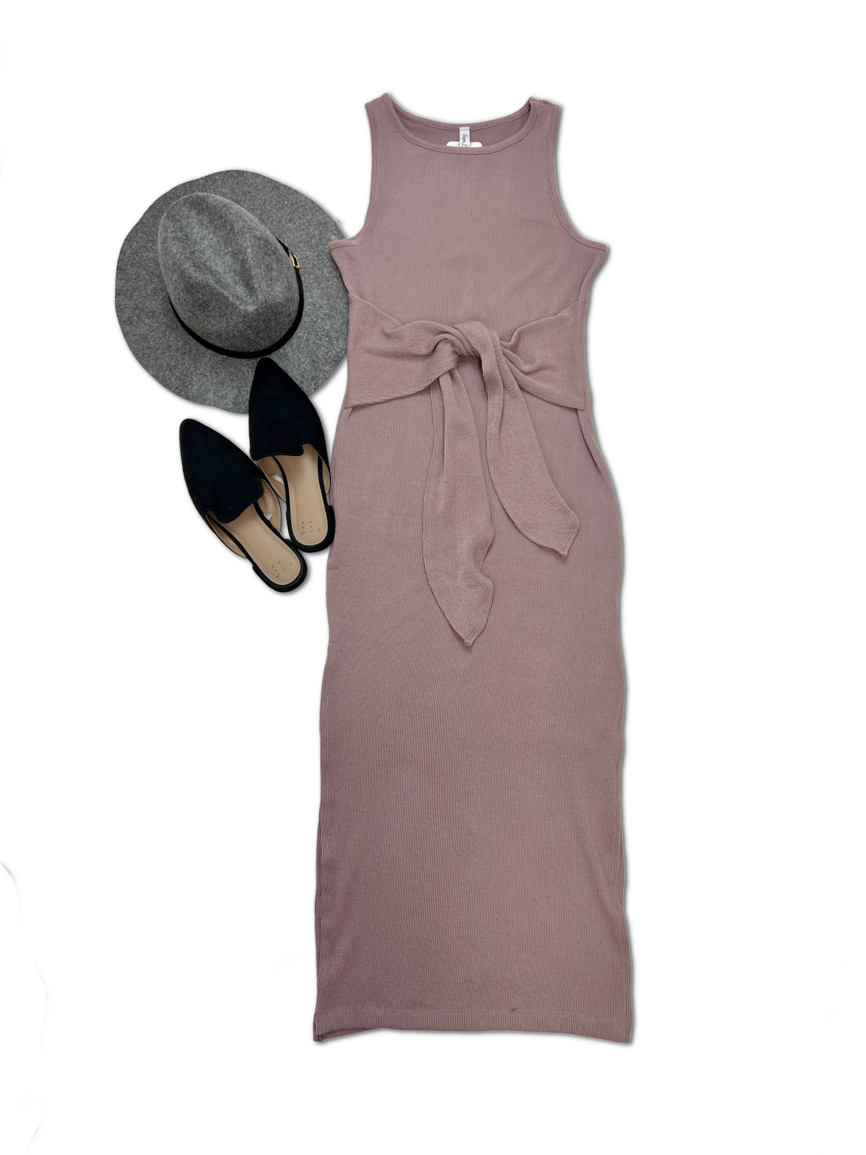 Embrace Your Beauty - Mauve Dress  Boutique Simplified   