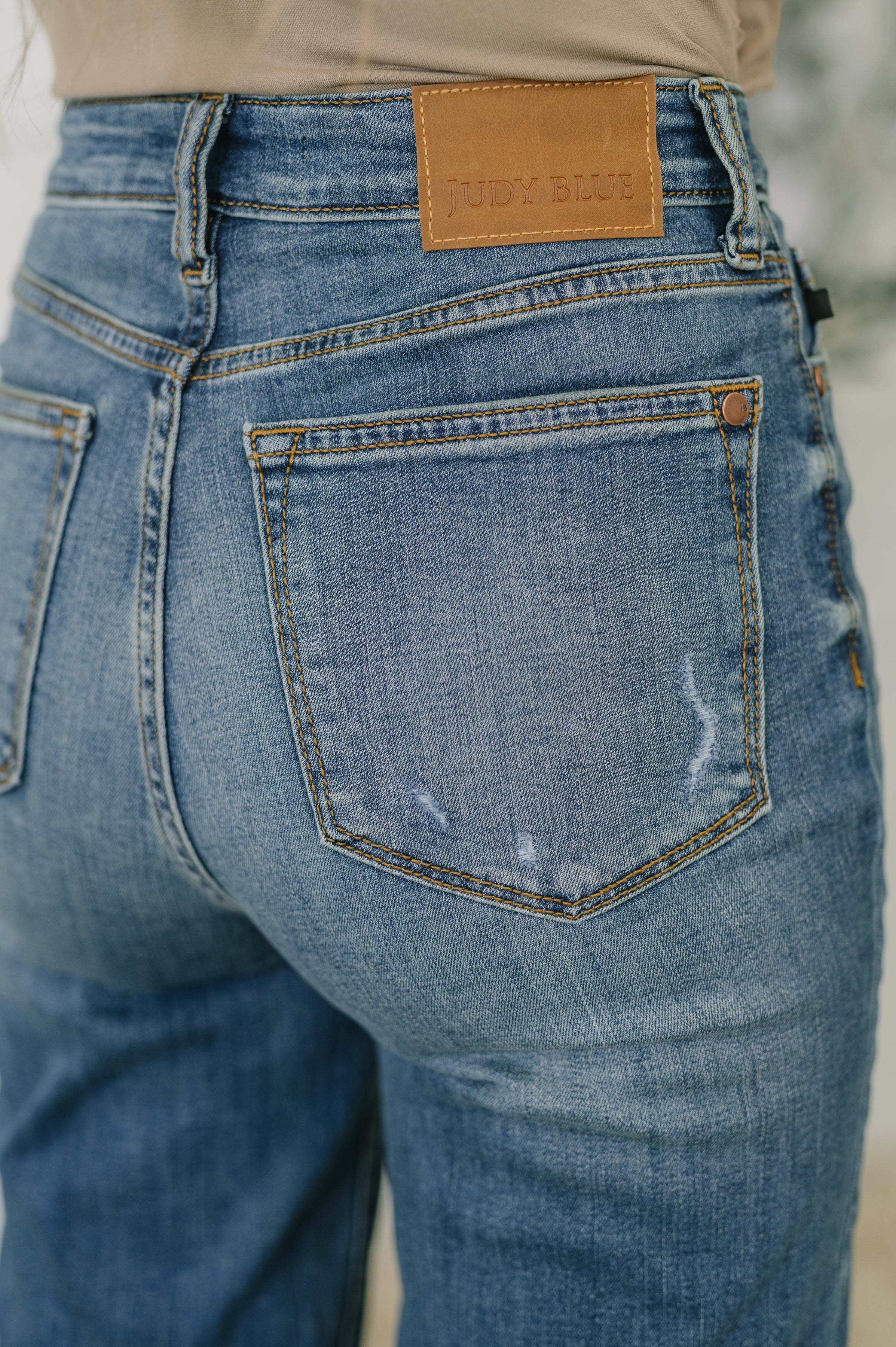 Judy Blue Izzie High Waist Straight Fit