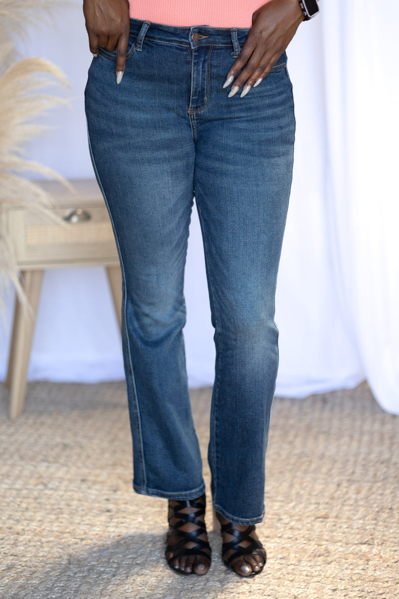 Lucille Judy Blue Bootcut Jeans  Boutique Simplified   