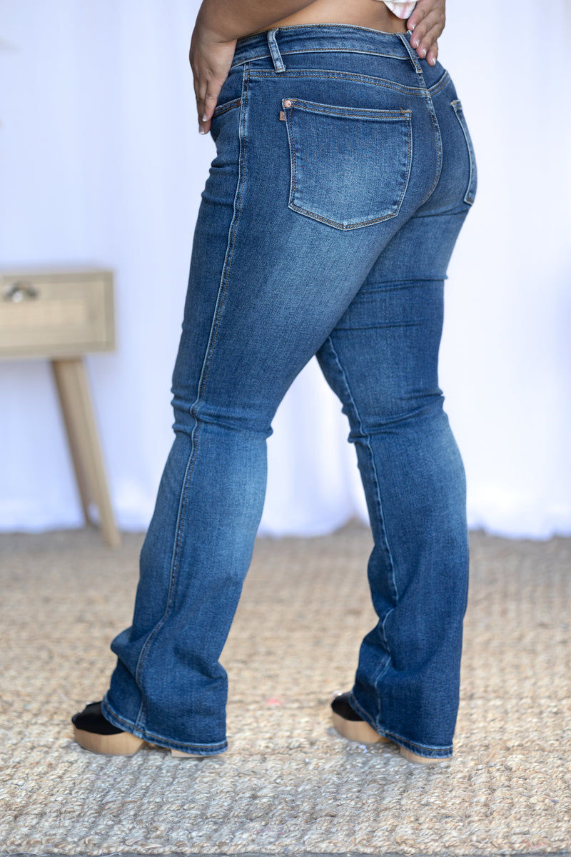 Lucille Judy Blue Bootcut Jeans  Boutique Simplified   