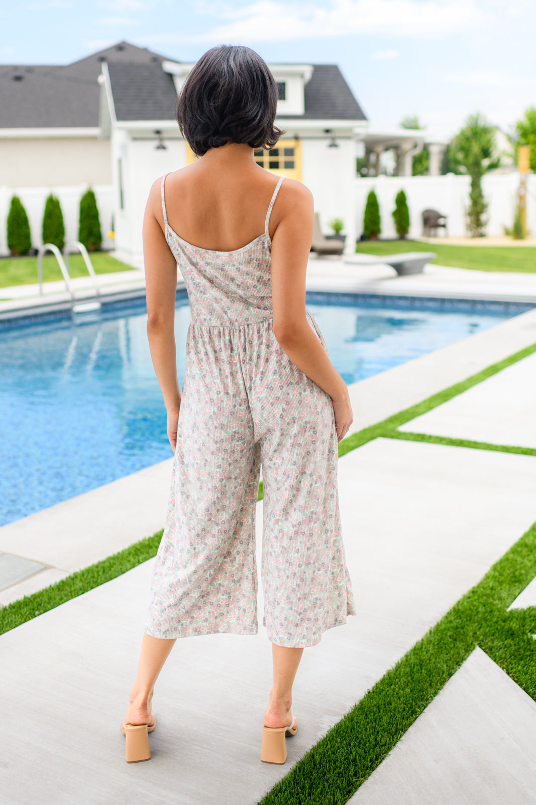 Lucky In Love Floral Jumpsuit Jumpsuits & Rompers Ave Shops   