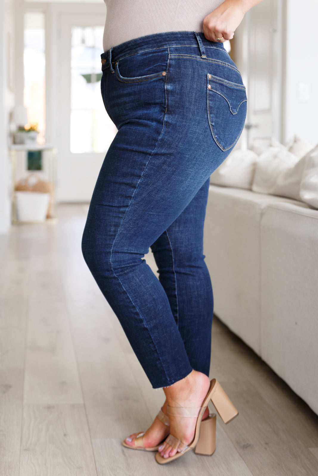 Nicole Tummy Control Skinny Jeans - Judy Blue Womens Ave Shops   