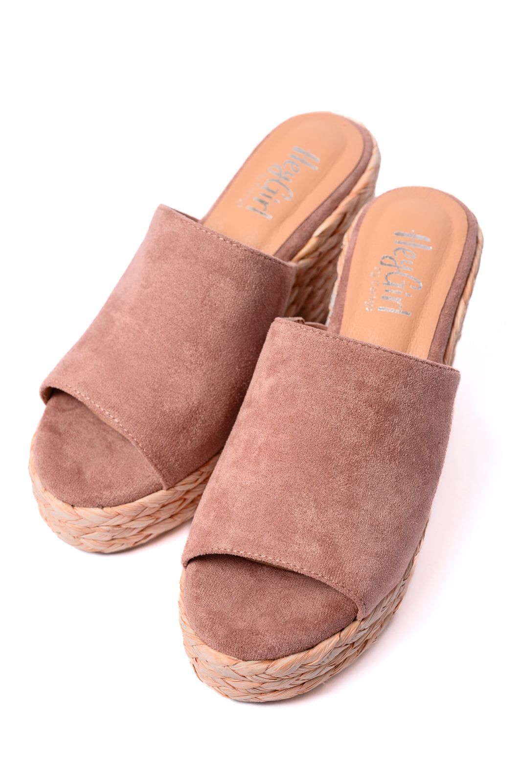 Solstice Espadrille Wedge in Blush Womens Ave Shops   