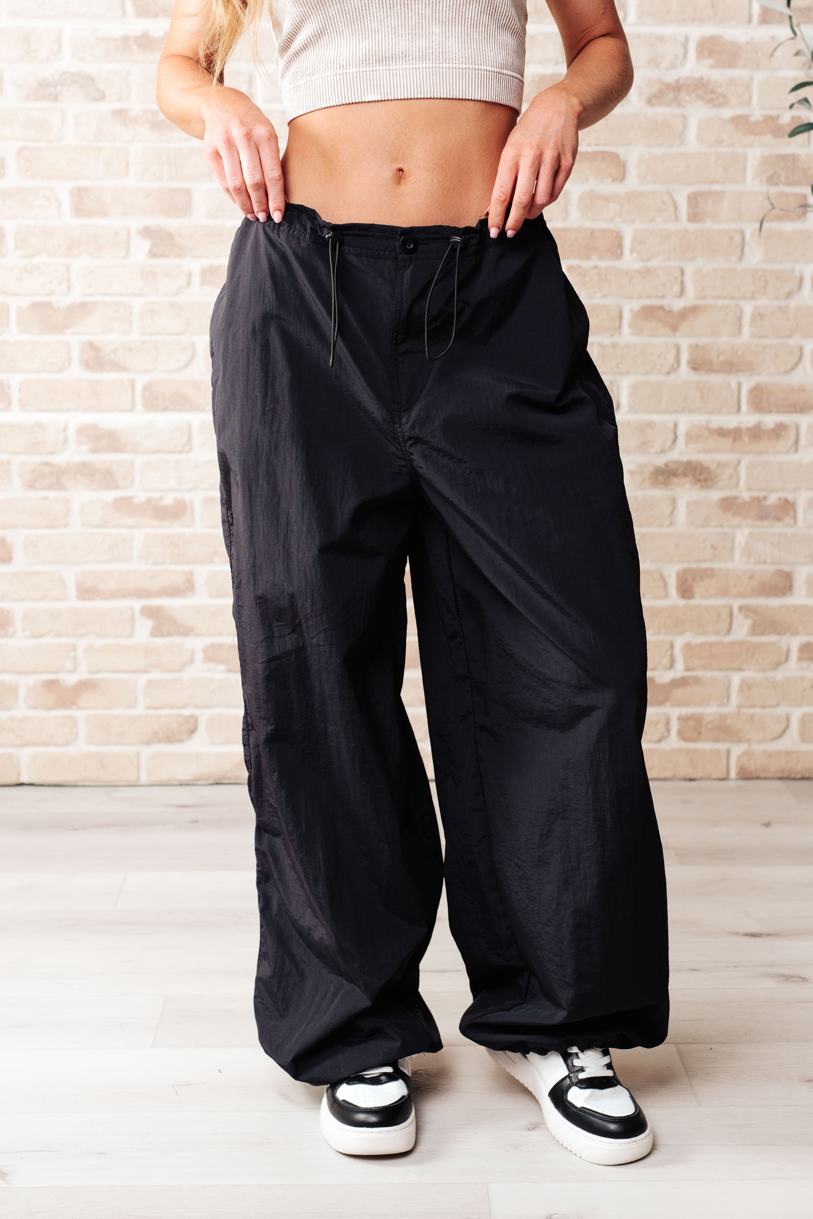 Step Up Joggers in Black Athleisure Ave Shops   