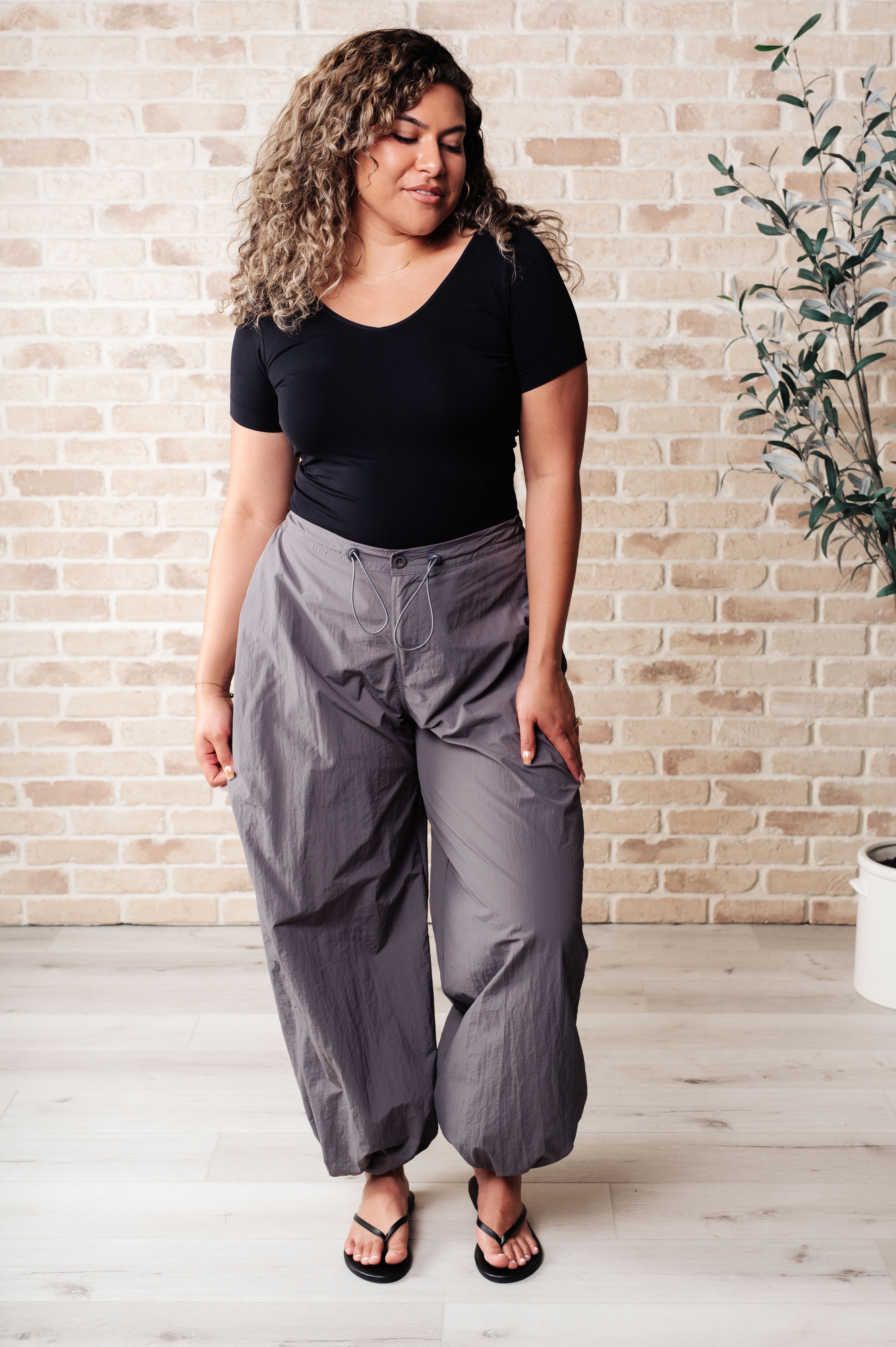 Step Up Joggers in Grey Athleisure Ave Shops   