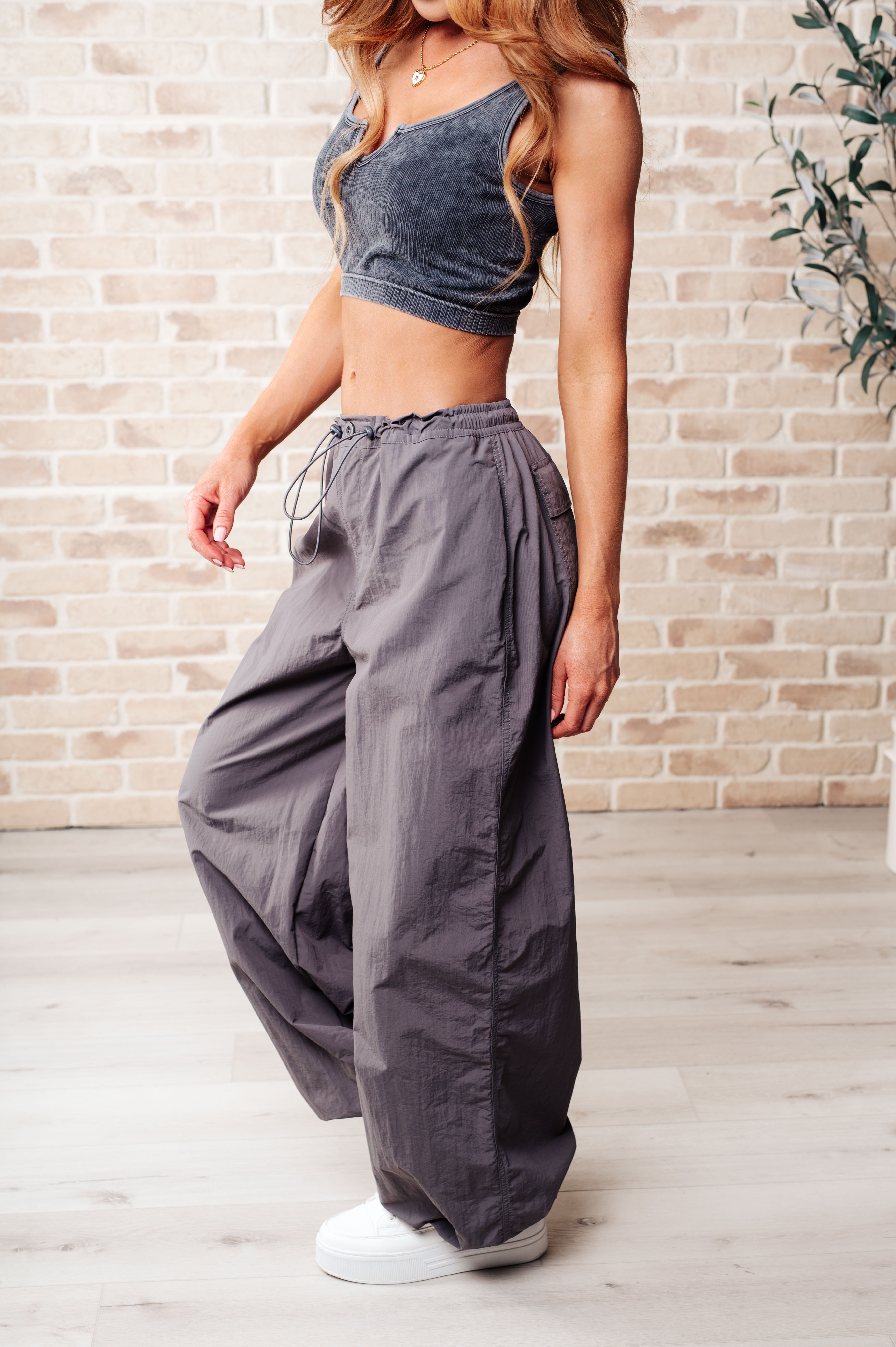 Step Up Joggers in Grey Athleisure Ave Shops   