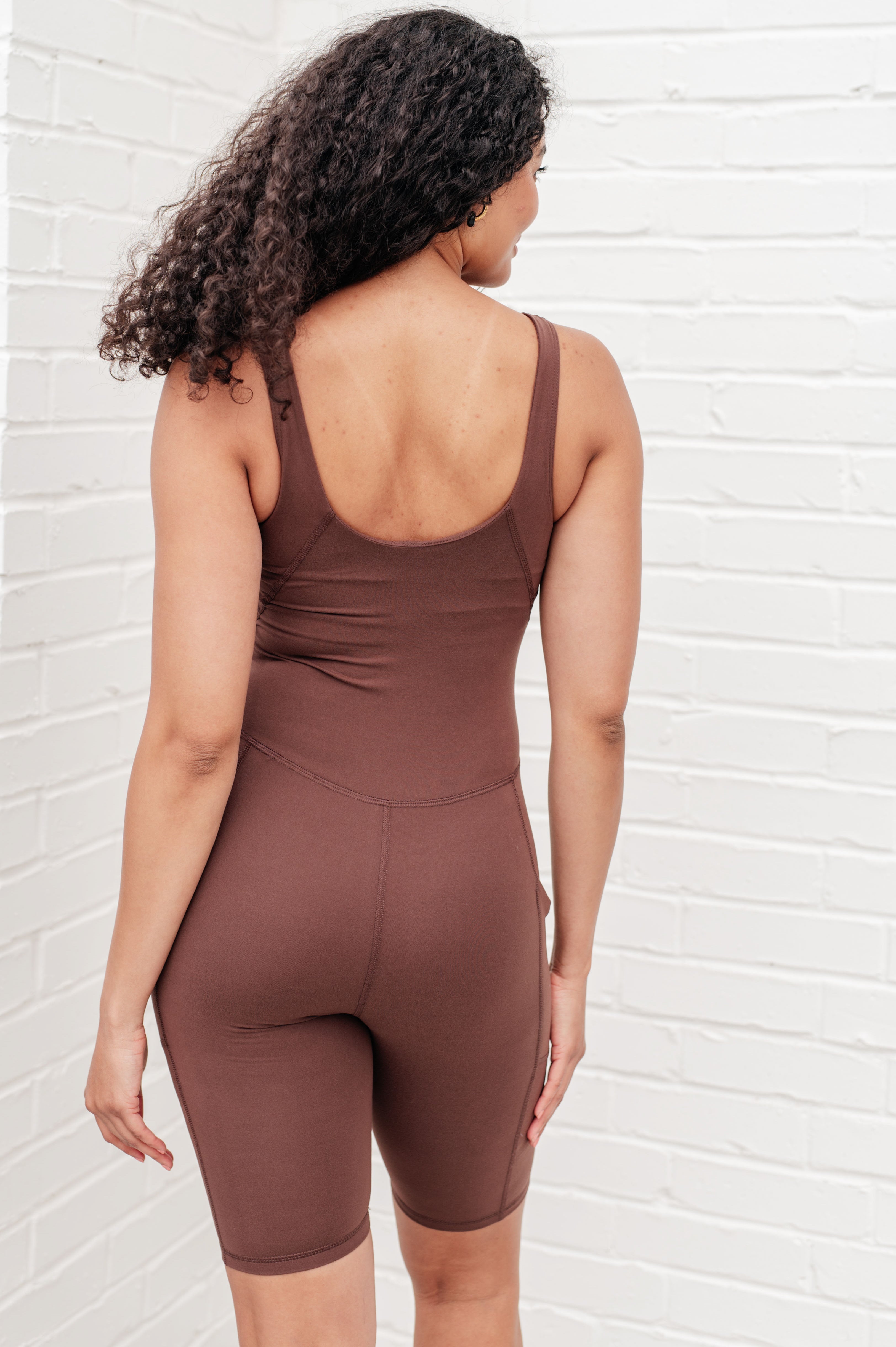 Sun Salutations Body Suit in Java Athleisure Ave Shops   