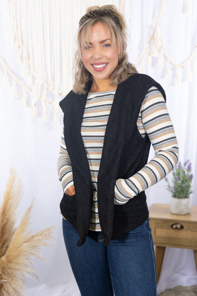 Cuddle Me Sherpa Vest Giftmas Boutique Simplified   
