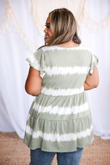 Electric Sage Tiered Top Giftmas Boutique Simplified   