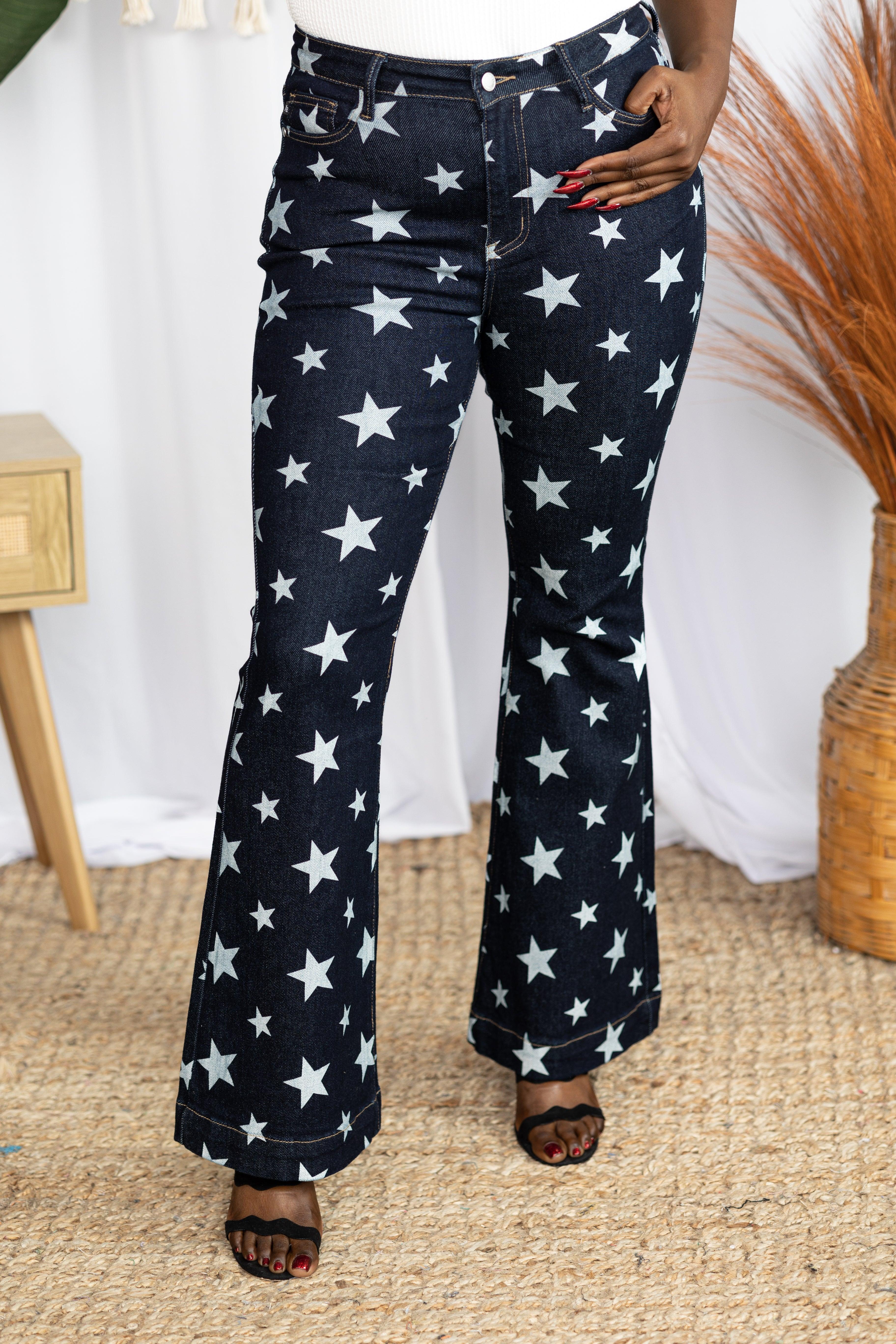 Freedom Stars - Judy Blue Giftmas Boutique Simplified   