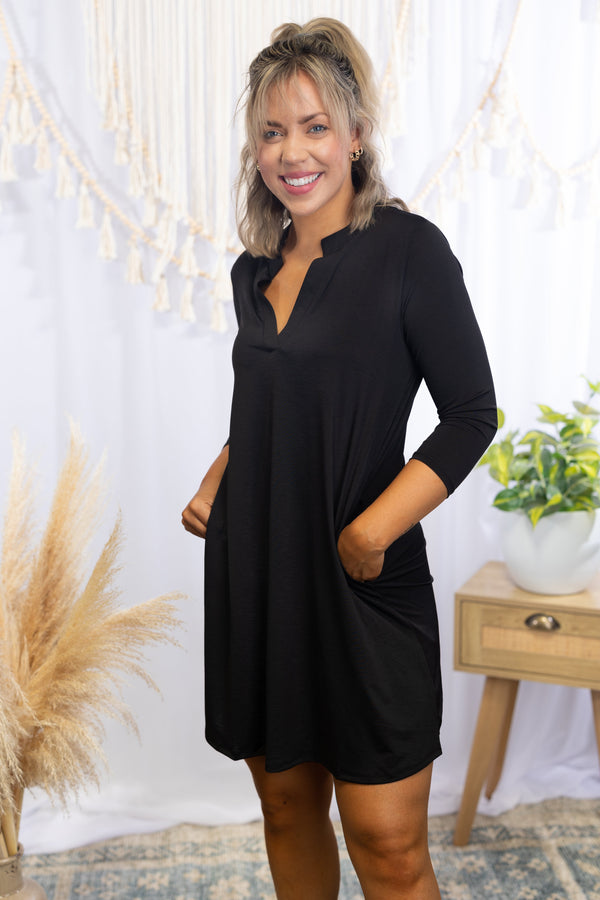Little Black Gabby Dress Giftmas Boutique Simplified   