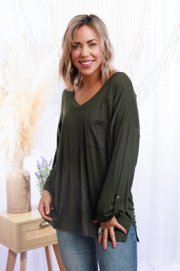 Olive - Pocket Top Giftmas Boutique Simplified   