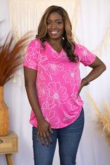 Pretty In Pink - Short Sleeve Giftmas Boutique Simplified   