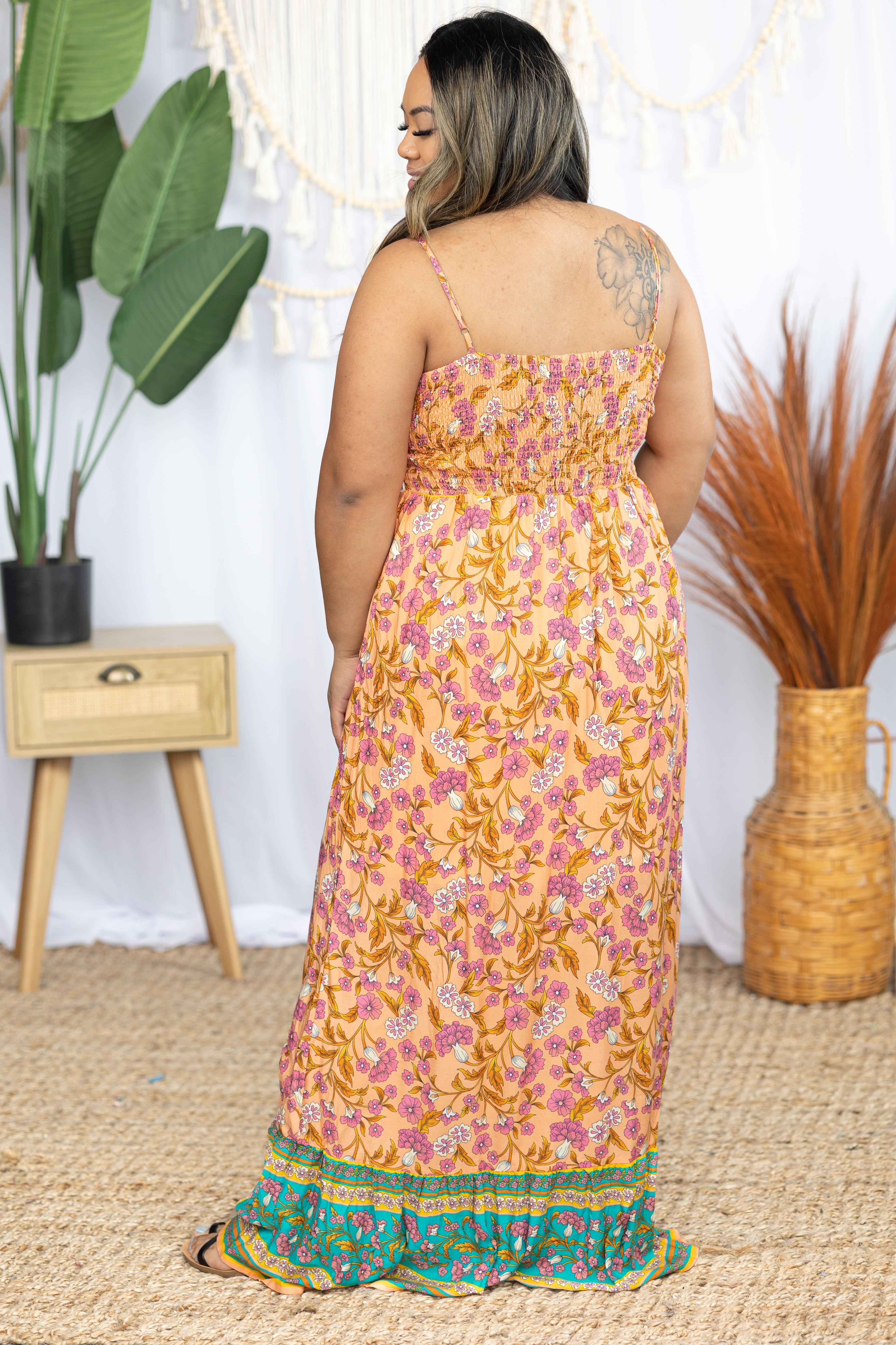 Summer Of Love - Coral Maxi Giftmas Boutique Simplified   