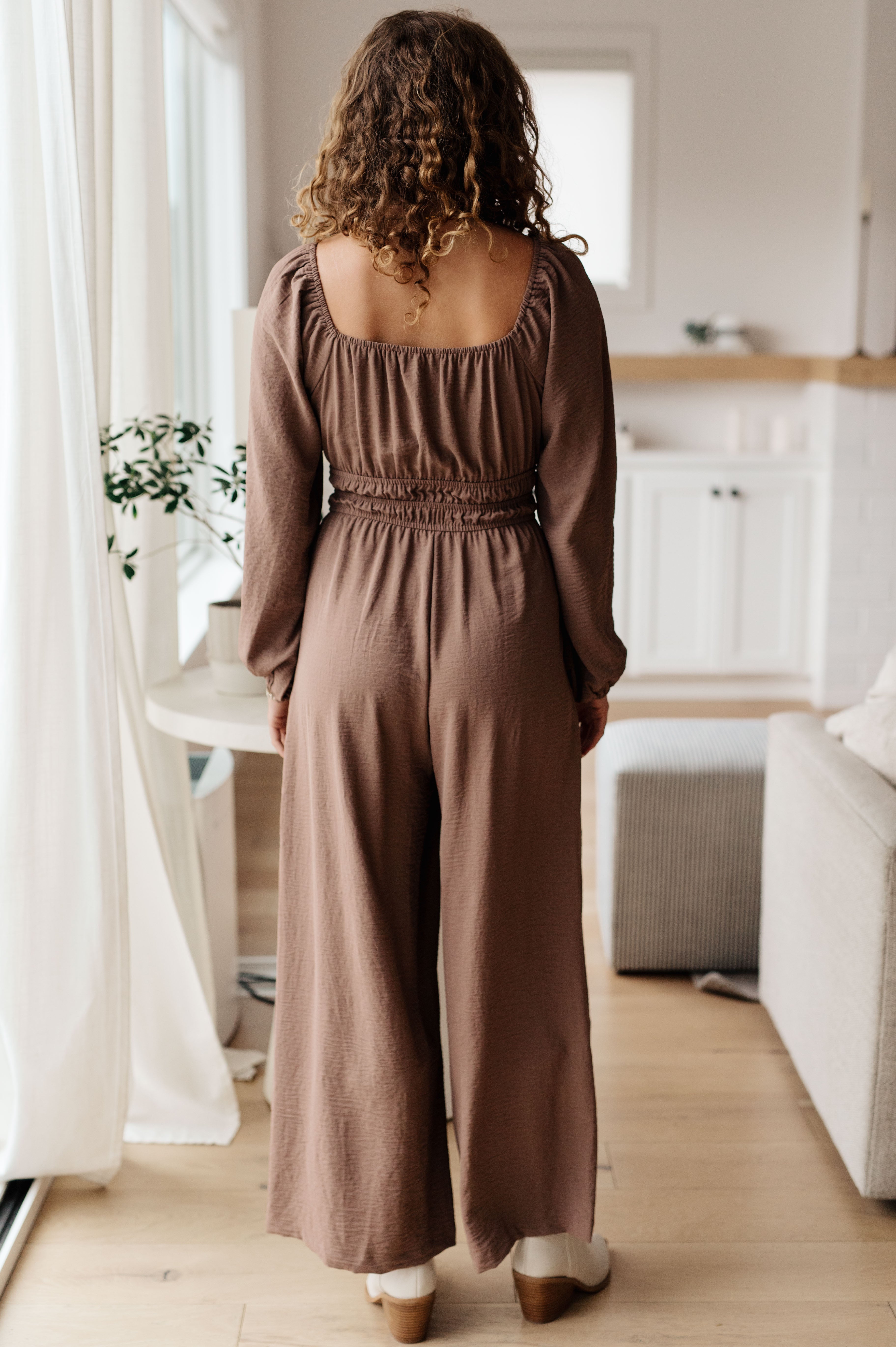 Wandering Vista Wide Leg Jumpsuit Womens Ave Shops   