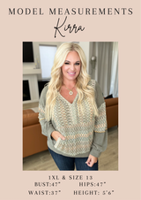 Soft And Sweet Waffle Knit Pullover Womens Ave Shops   