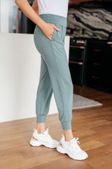 Always Accelerating Joggers in Tidewater Teal Womens Ave Shops   