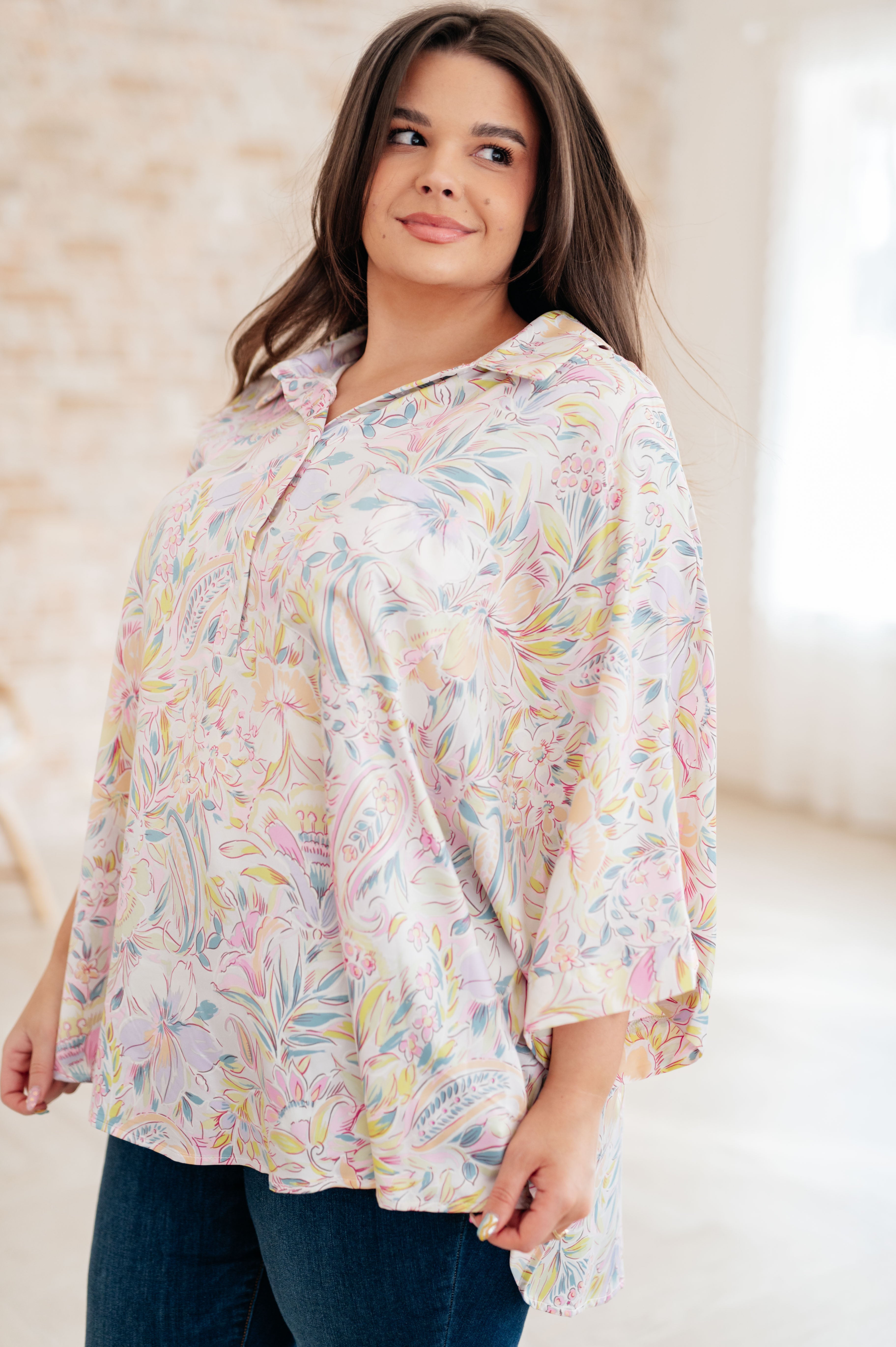 Blissful Botanicals Blouse Tops Ave Shops   