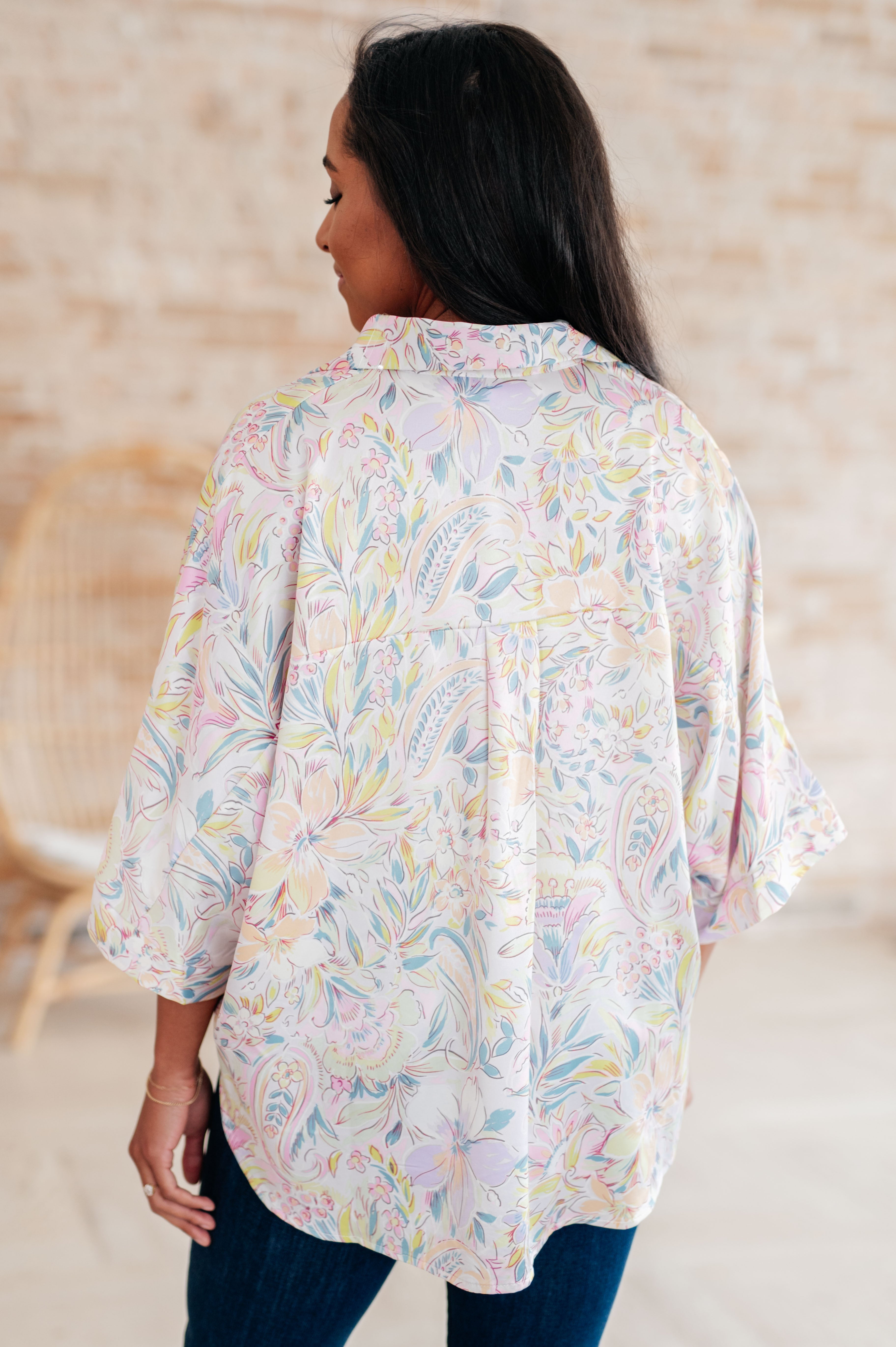 Blissful Botanicals Blouse Tops Ave Shops   