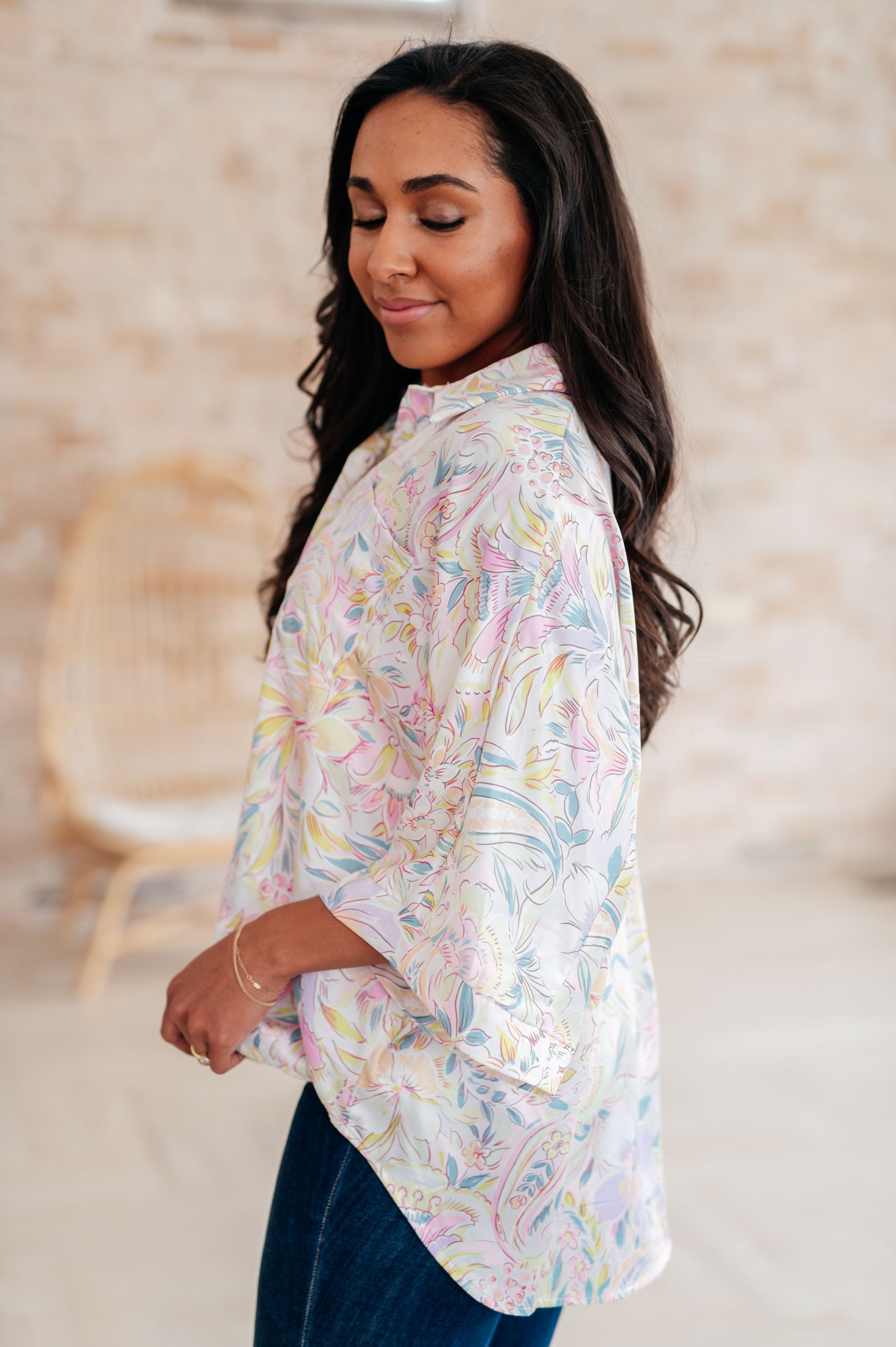 Blissful Botanicals Blouse Tops Ave Shops   